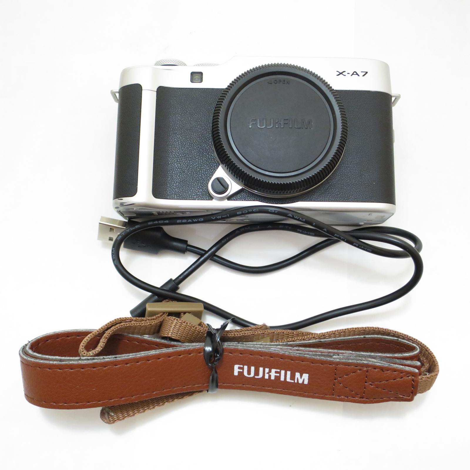 フジフイルム FUJIFILM Xマウント水晶体相応う銀鏡受け答え一眼 X-A7