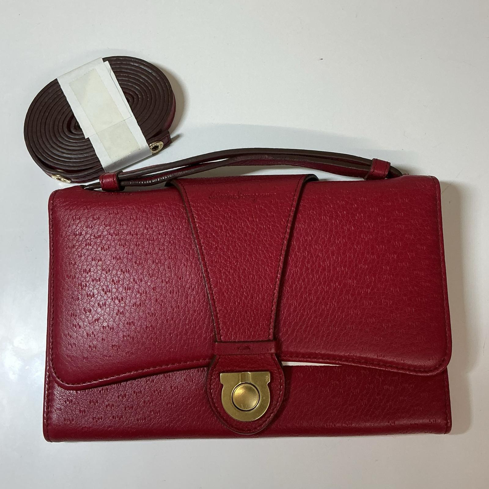 Salvatore Ferragamo 2way ショルダーウォレット【中古】