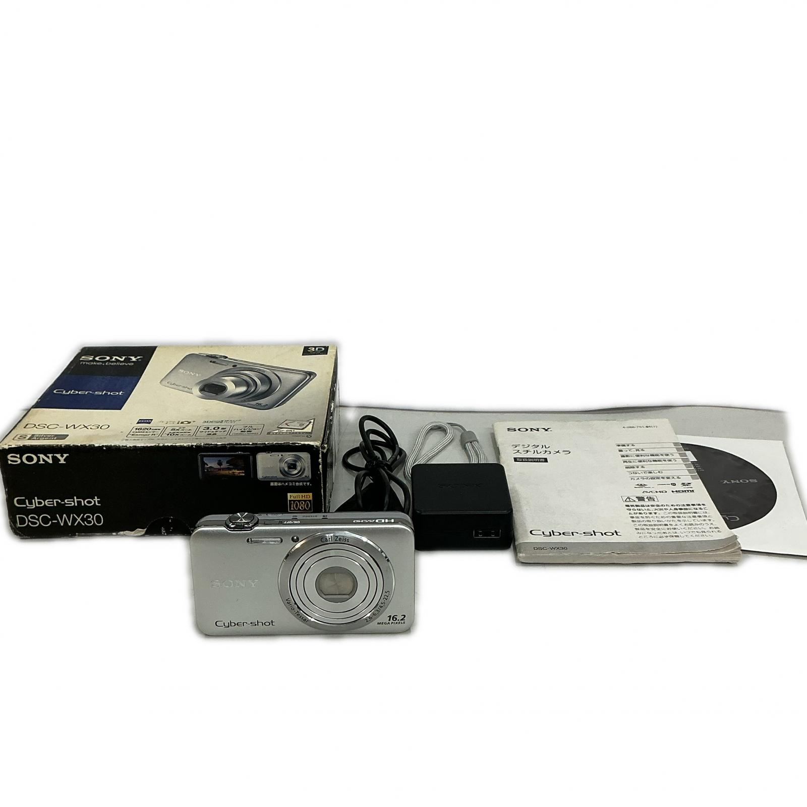 デジタル写真機 SONY Cyber-shot DSC-WX30【中古】