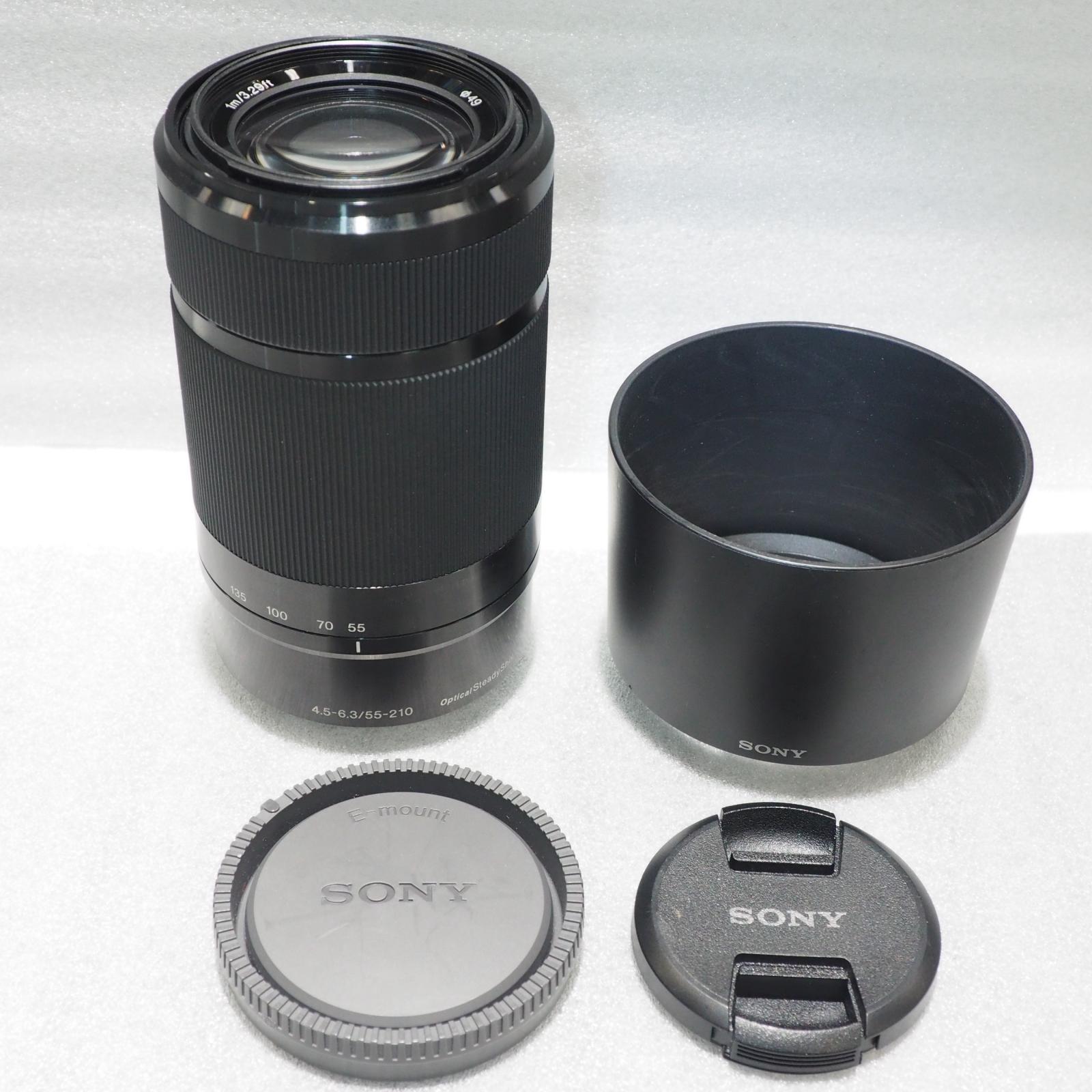 Sony 取り替えっこ水晶体 E 55-210粍 F4.5-6.3 OSS【中古】