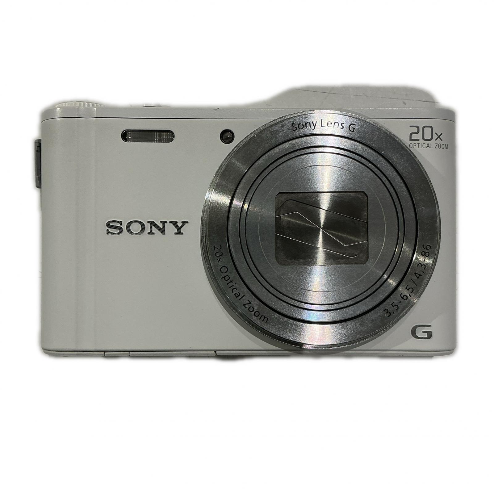 【難あり】Cyber-shot Cyber-shot デジタル写真機 DSC-WX350 白いこと【中古】