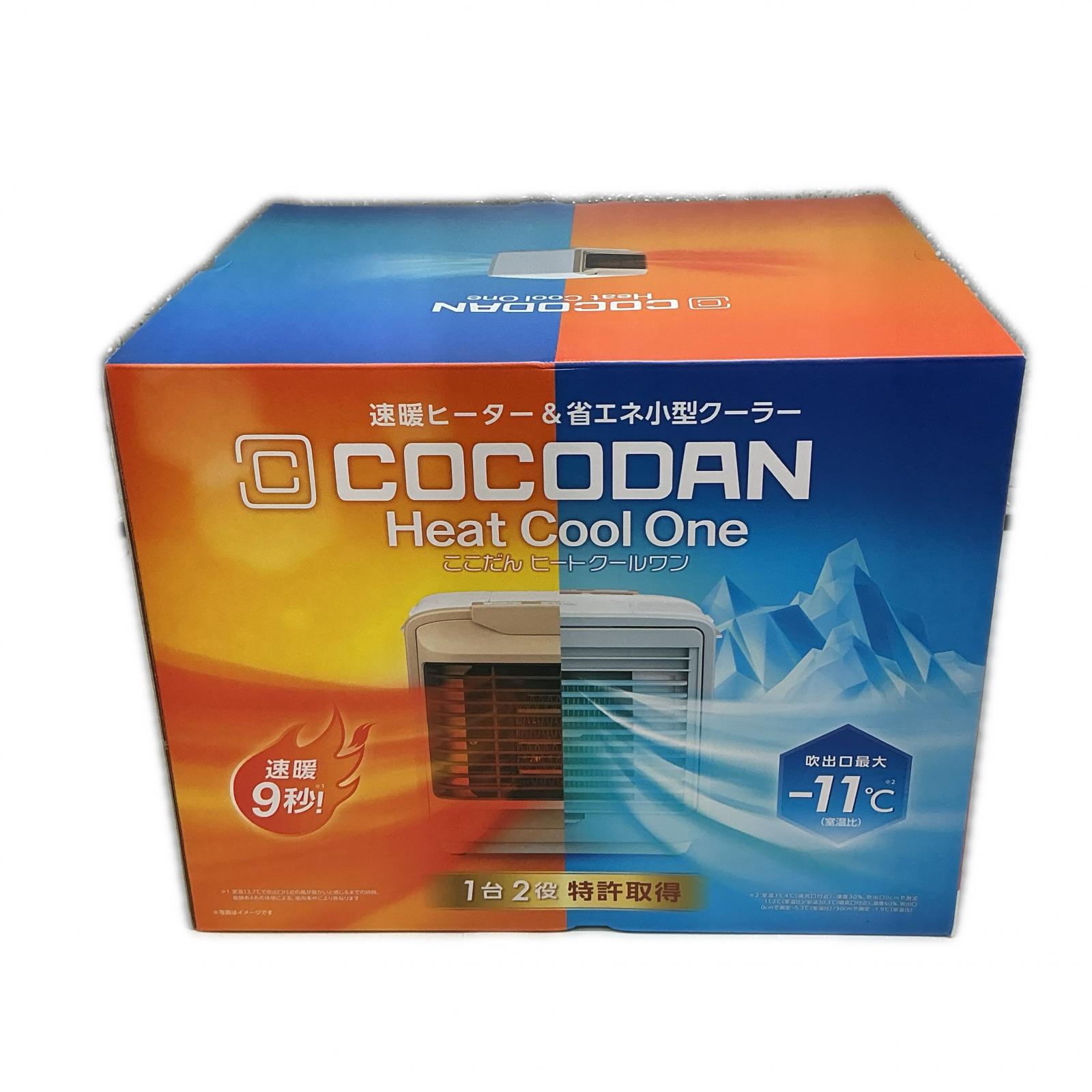 【未当て嵌める】販売店ジャパン ここだんヒートクールワン CCD-WS01 白いこと【中古】