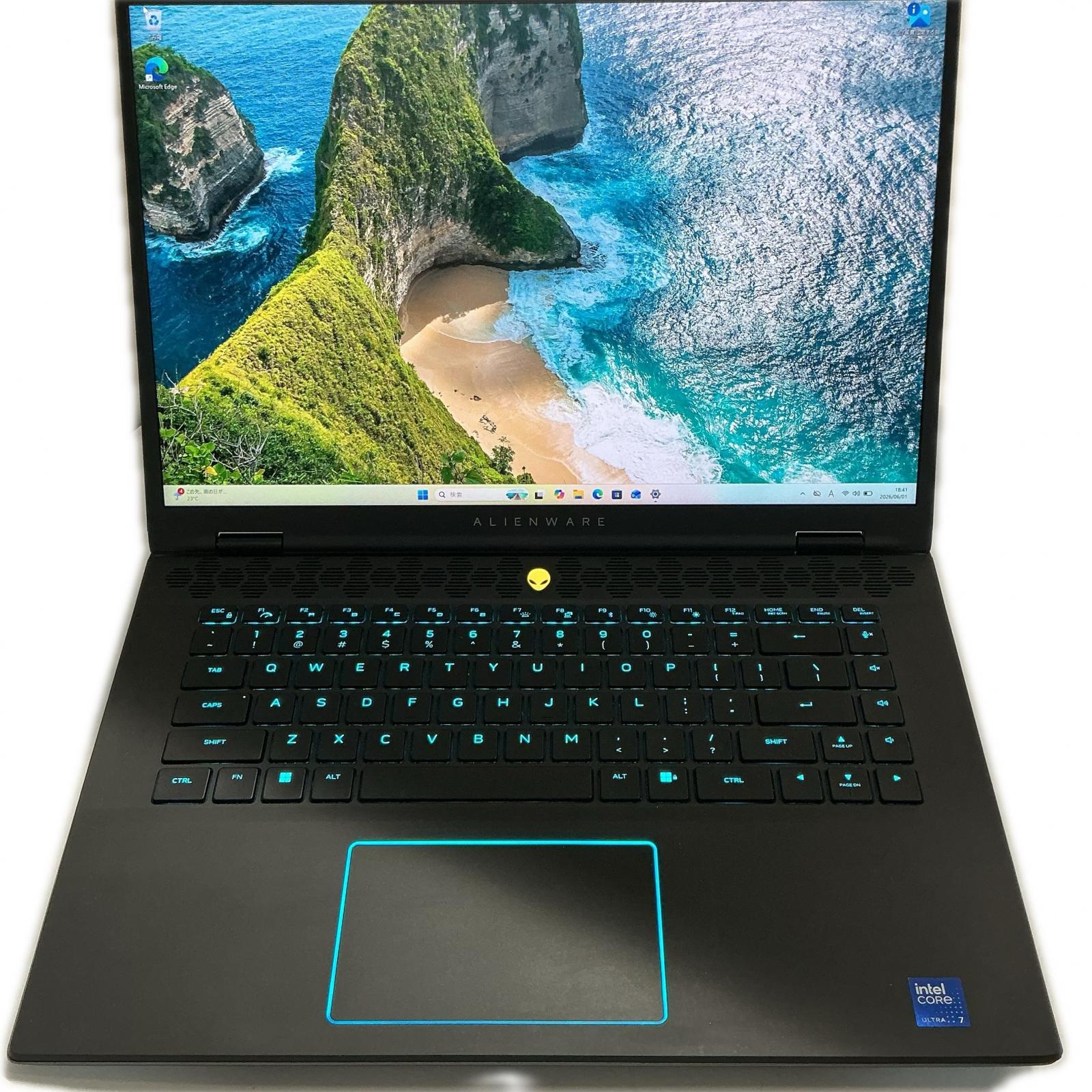 Alienware m16 R2 Core Ultra 7 155H・16GB記憶装置-・1結核症 SSD・RTX 4060(外国で製)