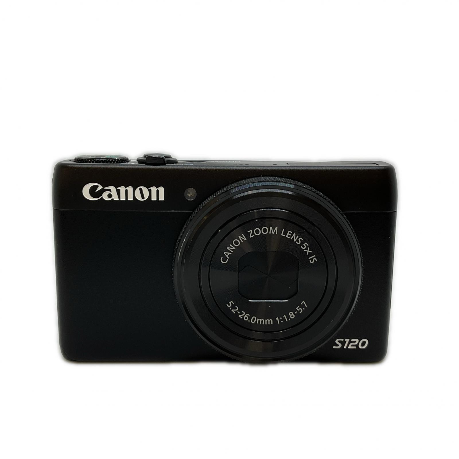 Canon デジタル写真機 Canon PowerShot S120 黒いこと【中古】