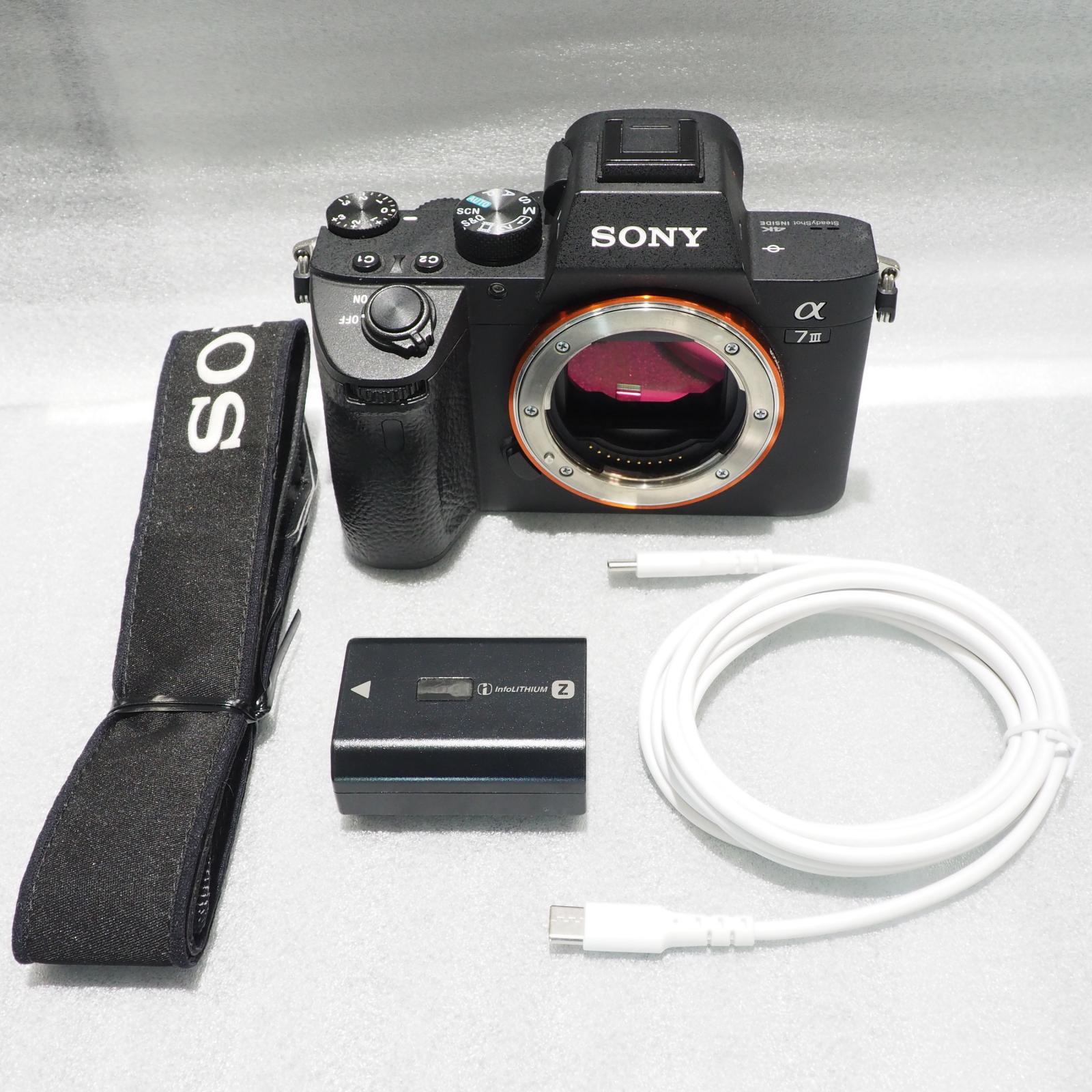 SONY デジタル一眼写真機 α7 III 黒【中古】