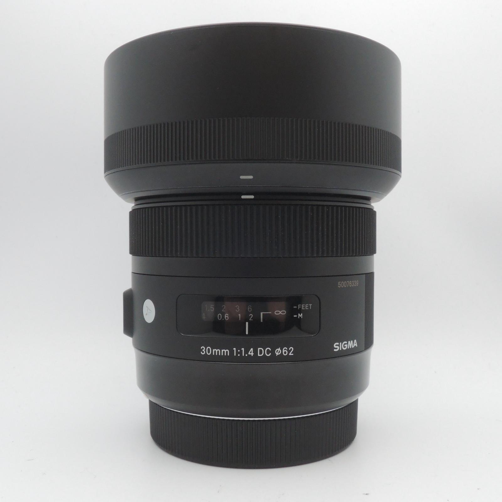 シグマ SIGMA 水晶体 30粍 f1.4 DC HSM