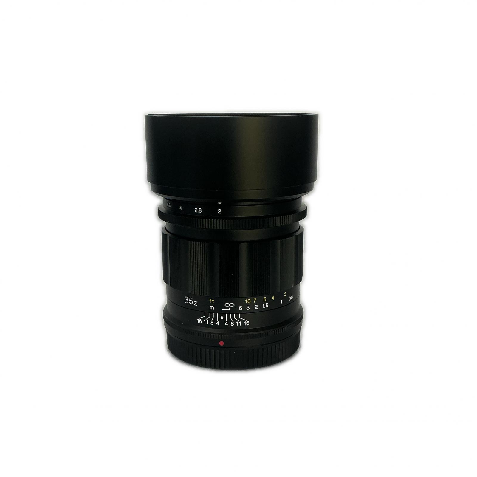 Voigtlnder 取り替えっこ水晶体 Voigtlnder APO-LANTHER 35粍 F2 Aspherical II 黒いこと【中古】