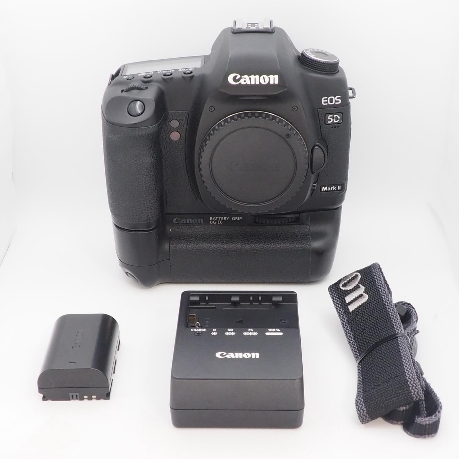 Canon デジタル一眼写真機 EOS 5D Mark II 黒【中古】