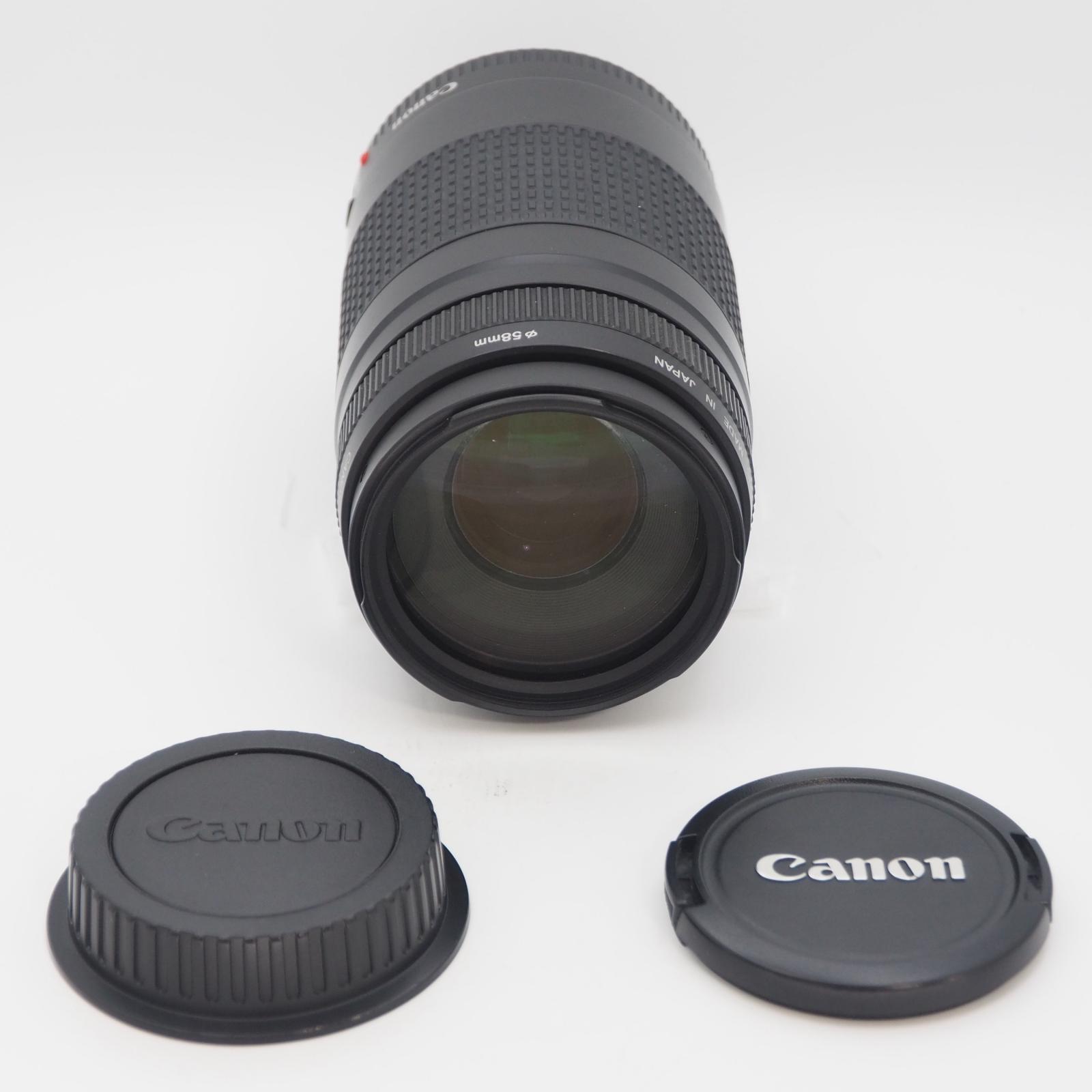 【難あり】Canon 取り替えっこ水晶体 EF 75-300粍 f/4-5.6 II 黒【中古】