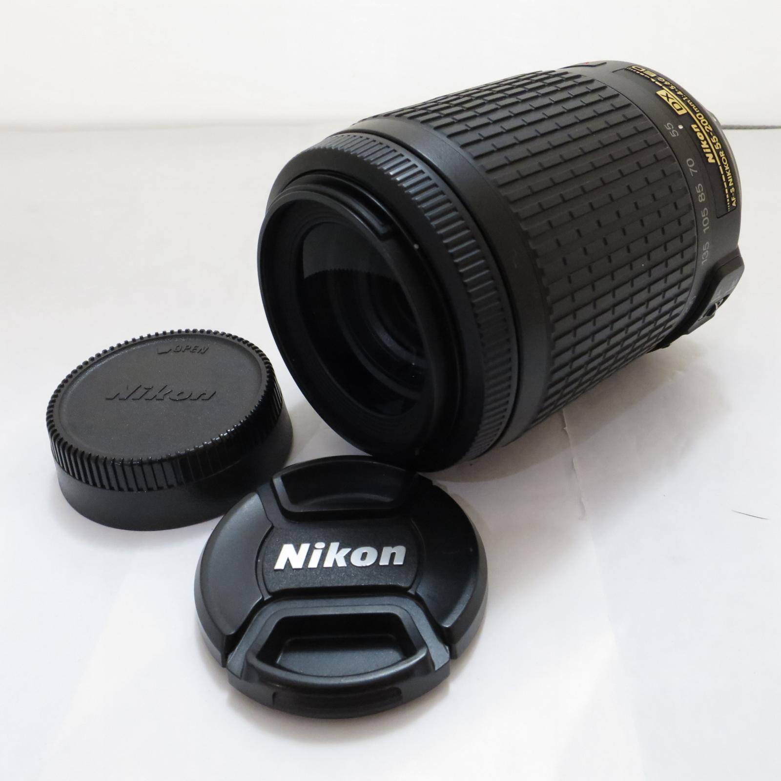 ニコン Nikon 写真機水晶体 AF-S DX VR Zoom-Nikkor 55-200粍 f/4-5.6 G IF-ED