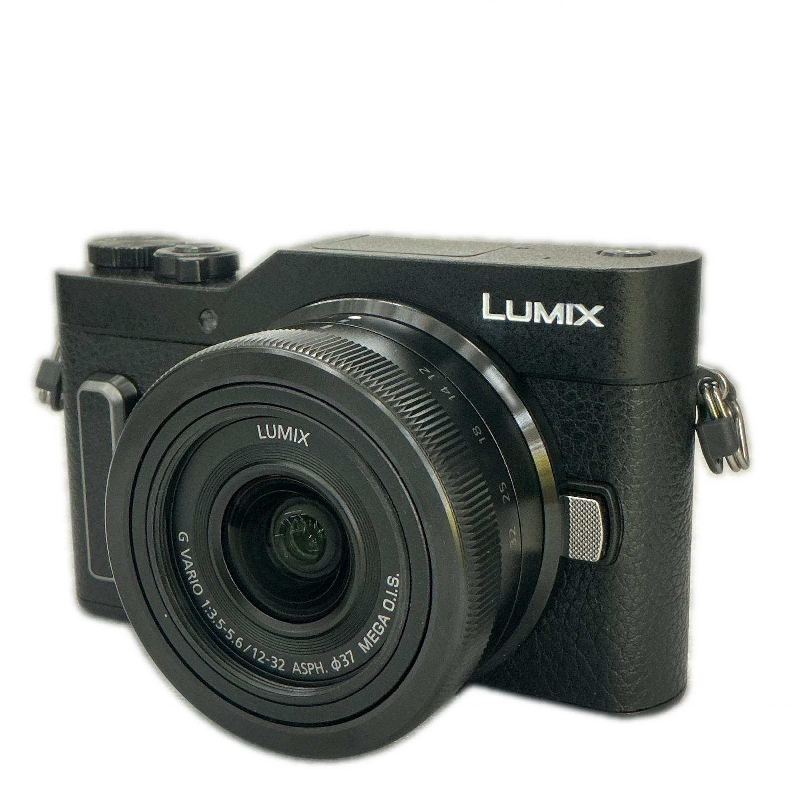 LUMIX LUMIX 鏡鑑受け答え一眼 Panasonic LUMIX GF90 黒いこと【中古】