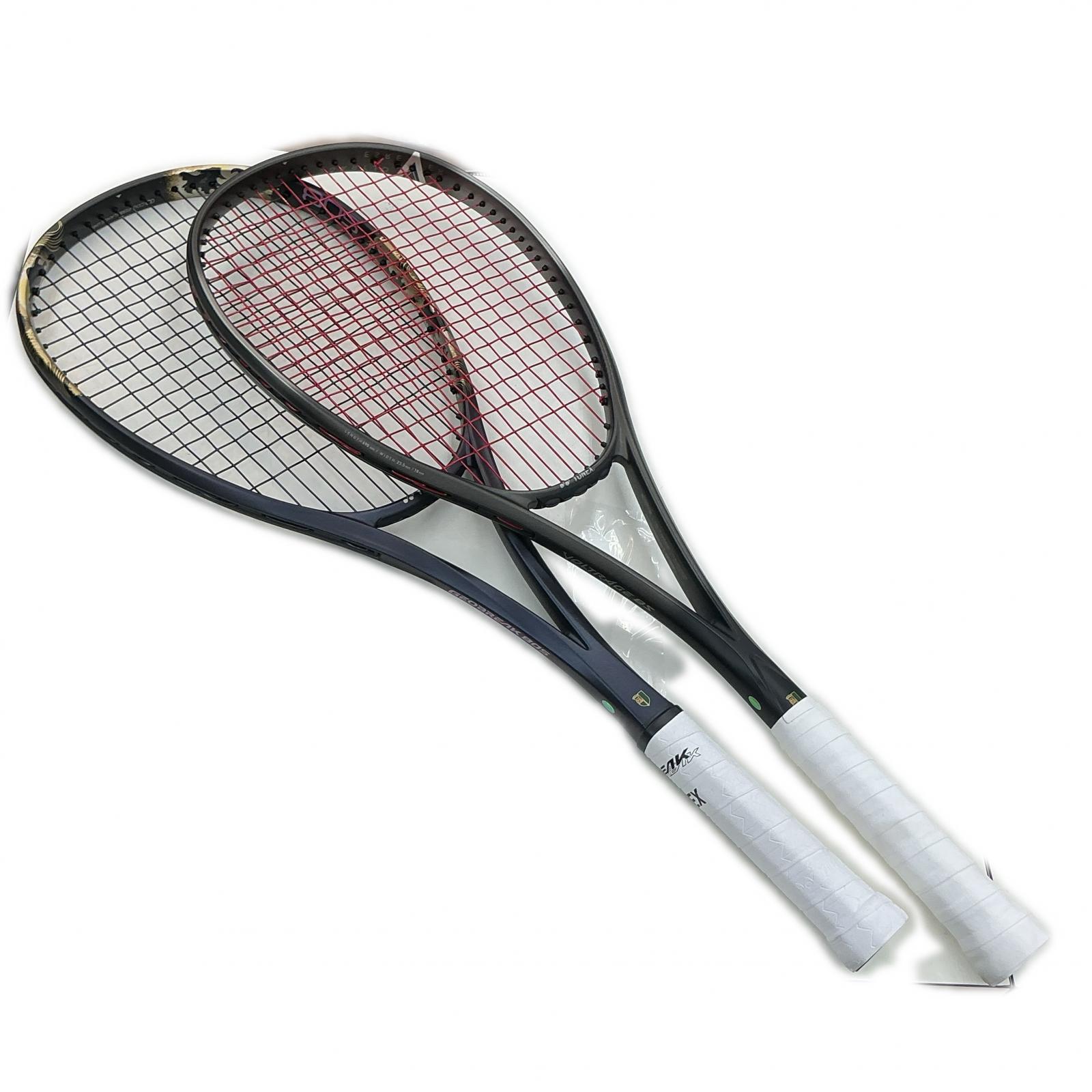 YONEX ヨネックス VOLTRAGE 8S / GEOBREAK 80S 庭球櫂 黒いこと【中古】