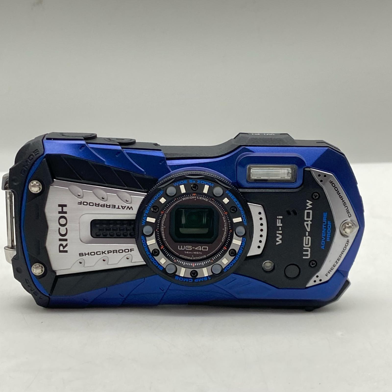 【ジャンク】RICOH デジタル写真機 WG-40W【中古】
