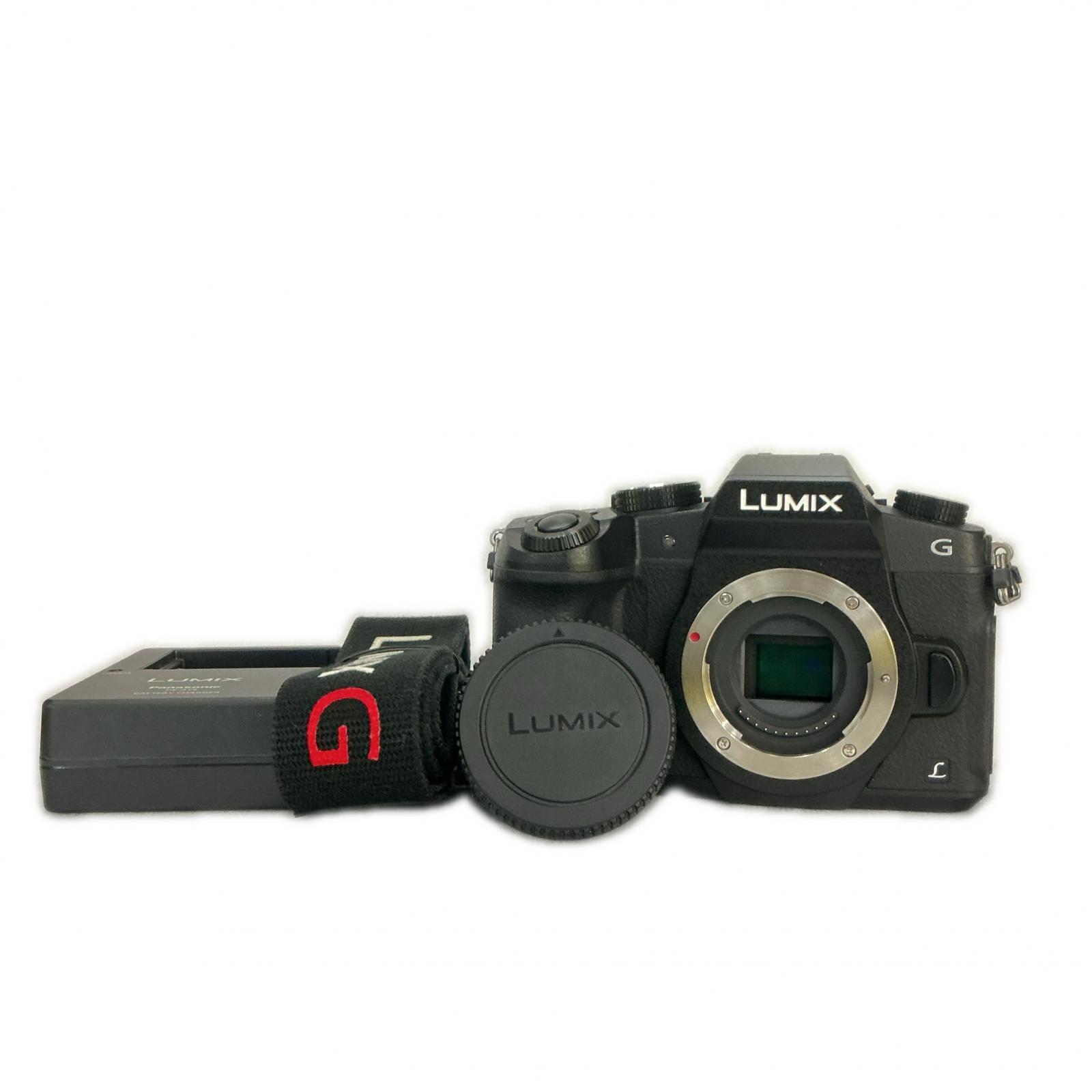 LUMIX LUMIX 鏡鑑受け答え一眼写真機 DMC-G8 黒いこと【中古】