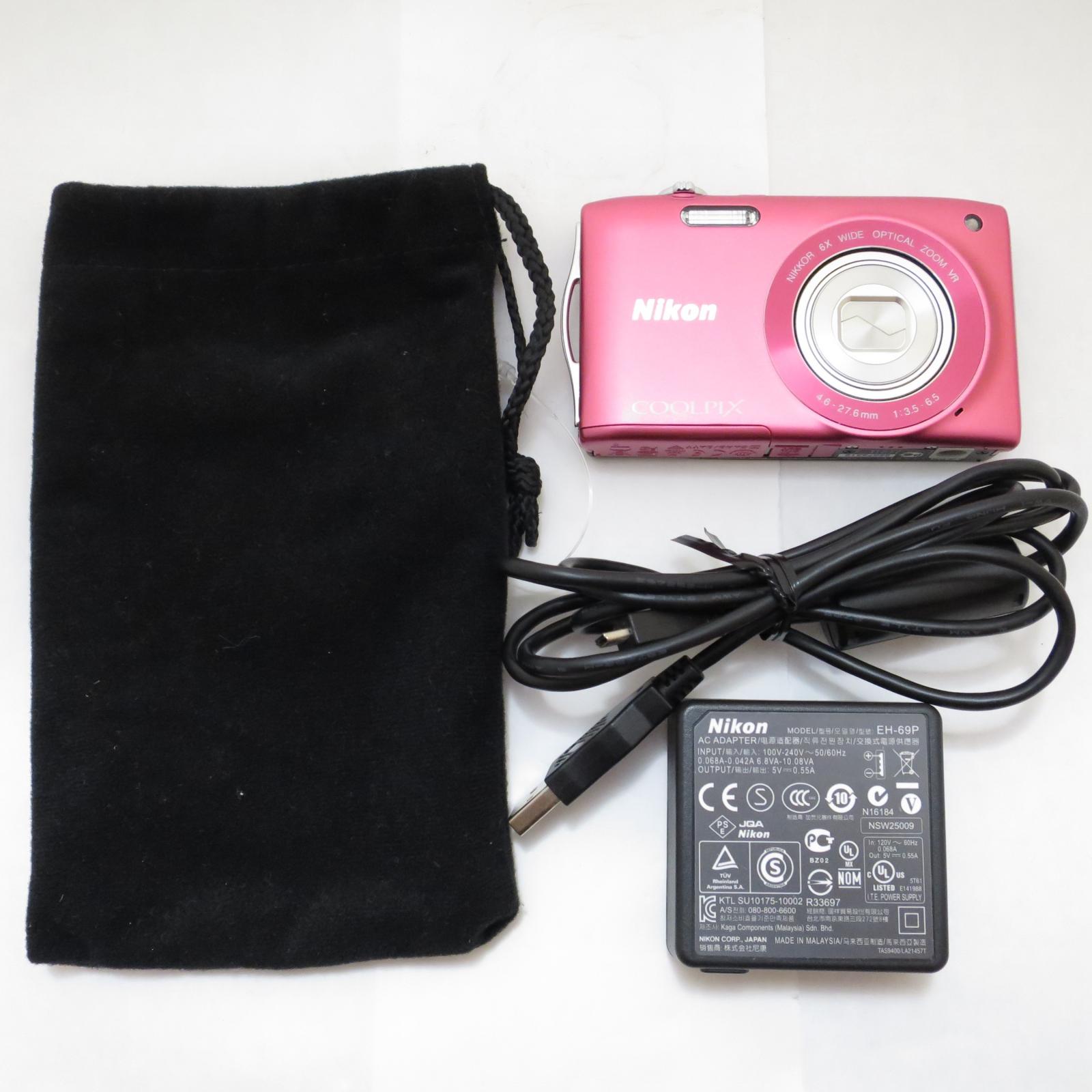 ニコン Nikon コンパクトデジタルカメラ Coolpix S3300