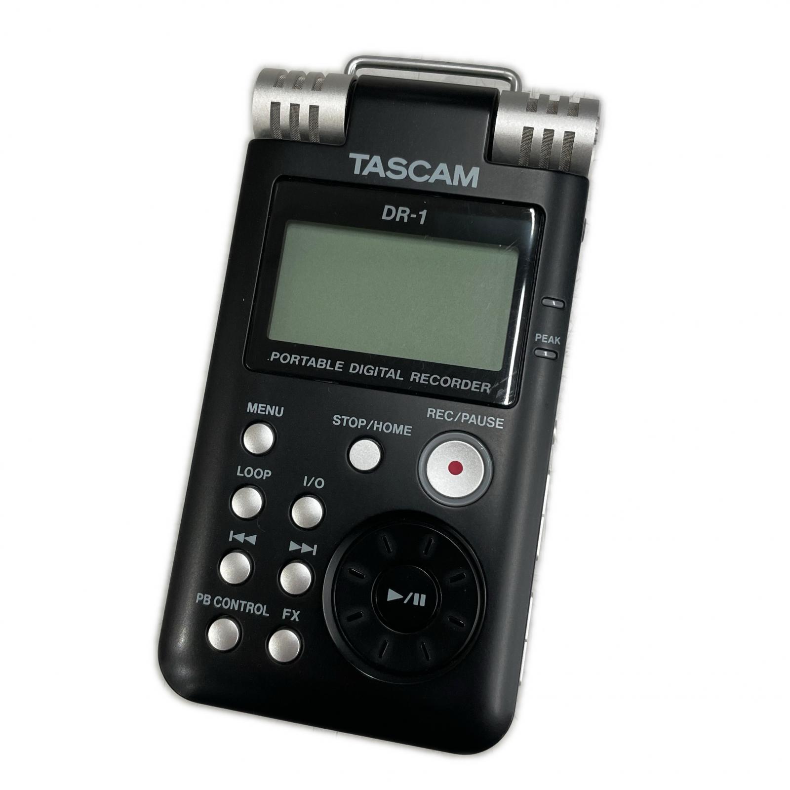 TASCAM TASCAM オーディオかかわり合い TASCAM DR-1 黒いこと【中古】