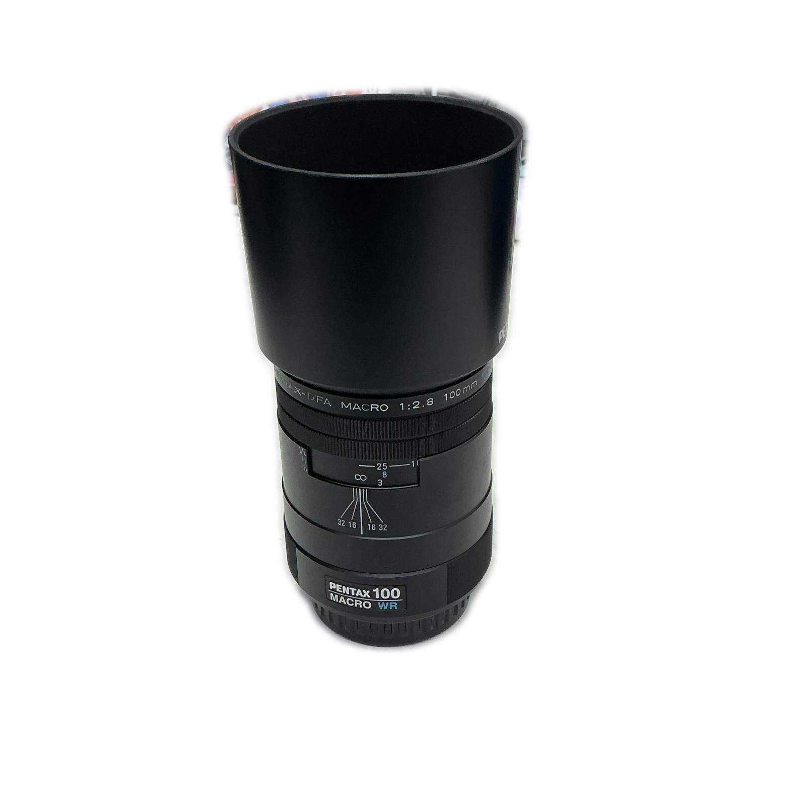 取り替えっこ水晶体 PENTAX-D FA MACRO 2.8 100粍 WR【中古】