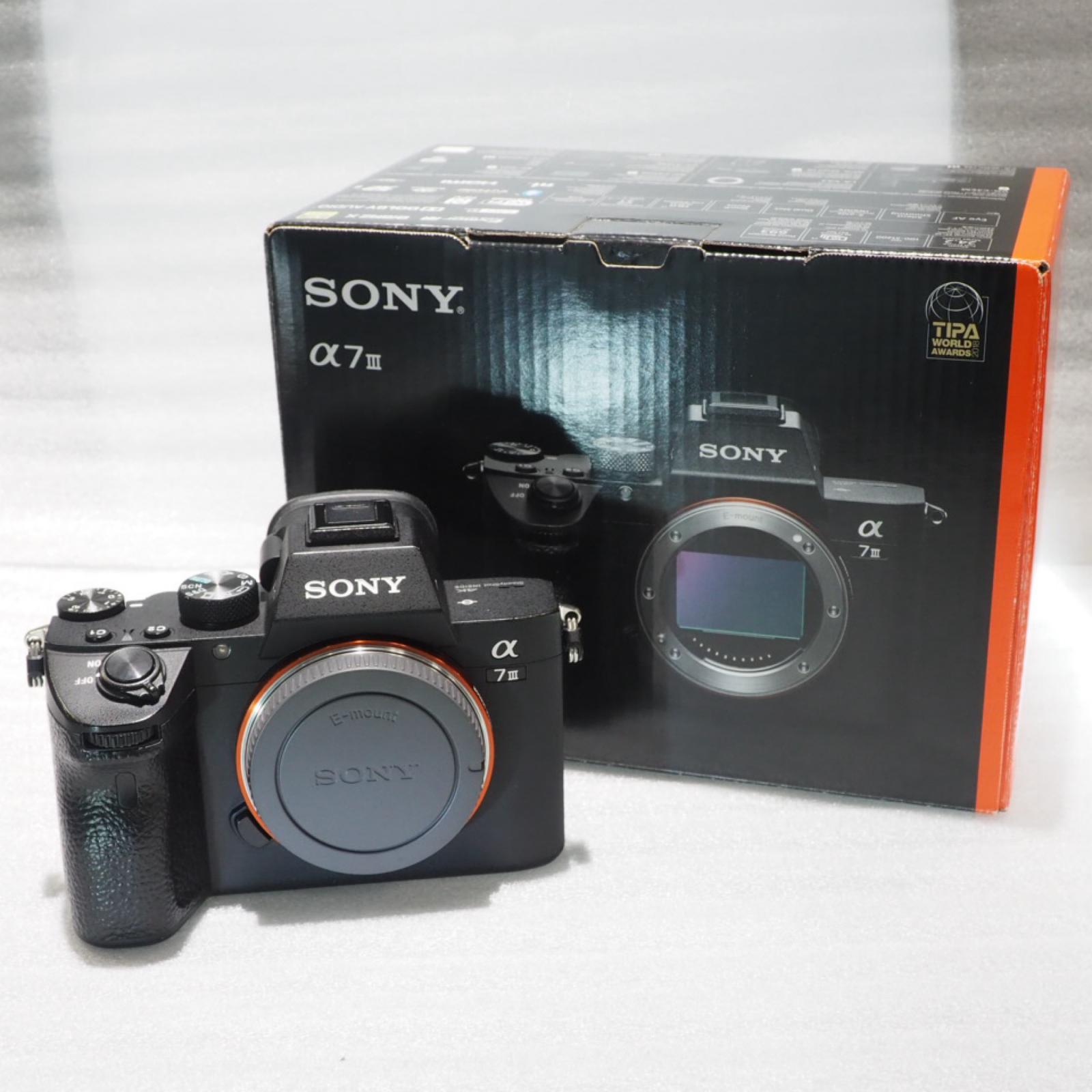SONY デジタル一眼写真機 α7 III 黒【中古】