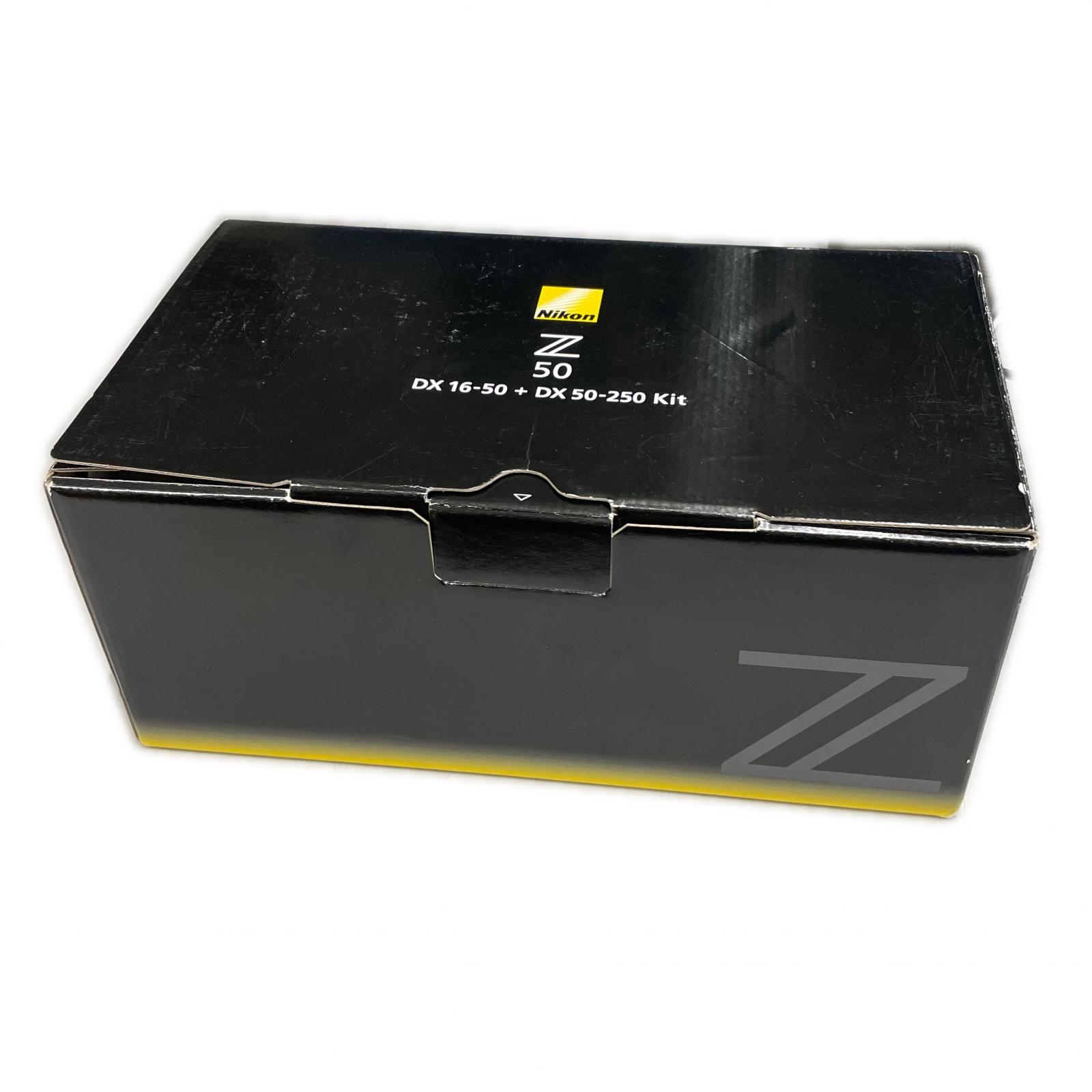 Nikon Nikon デジタル写真機 Z50 ダブルズームキット 黒いこと【中古】
