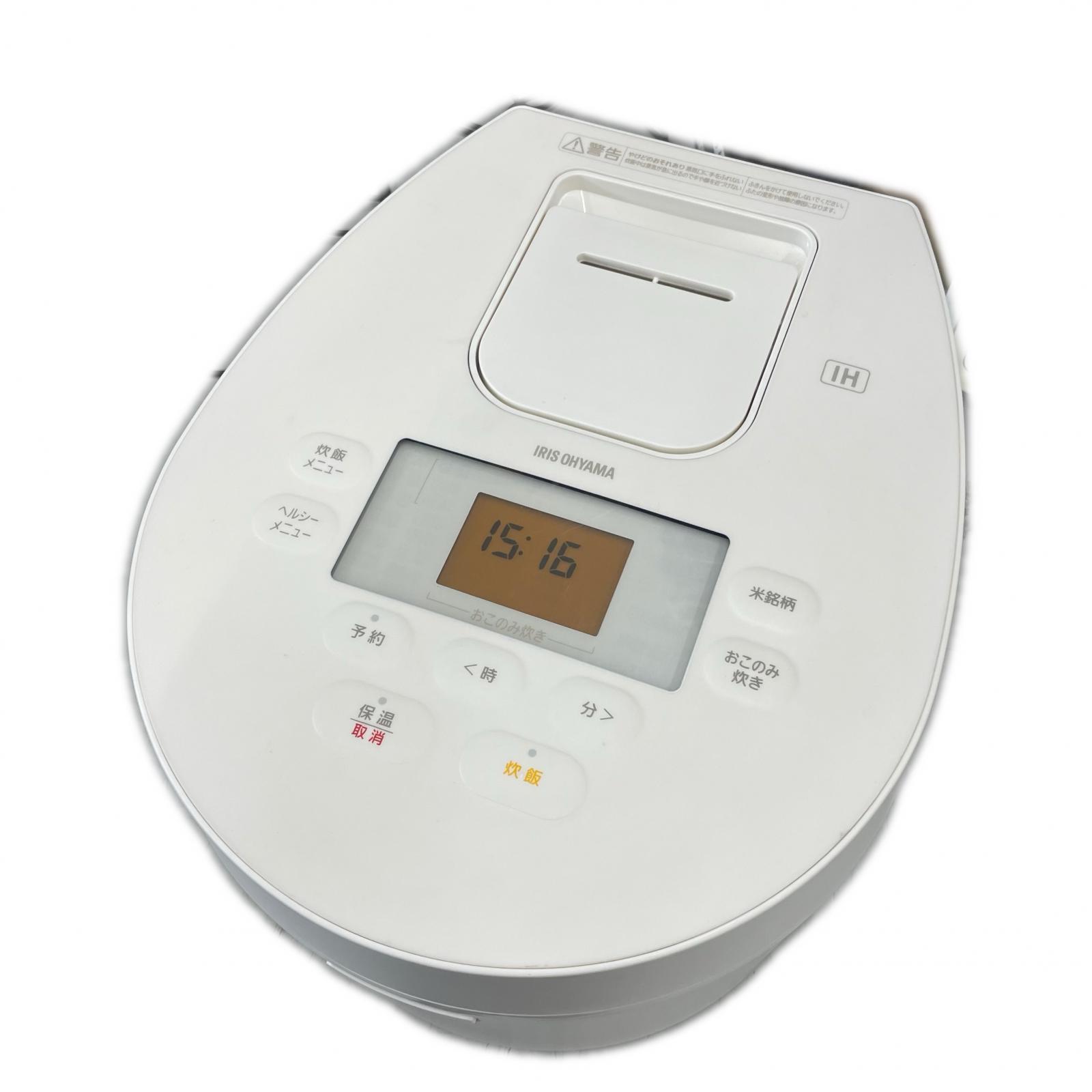 アイリスオーヤマ アイリスオーヤマ 炊飯器 RC-IL50 白いこと【中古】