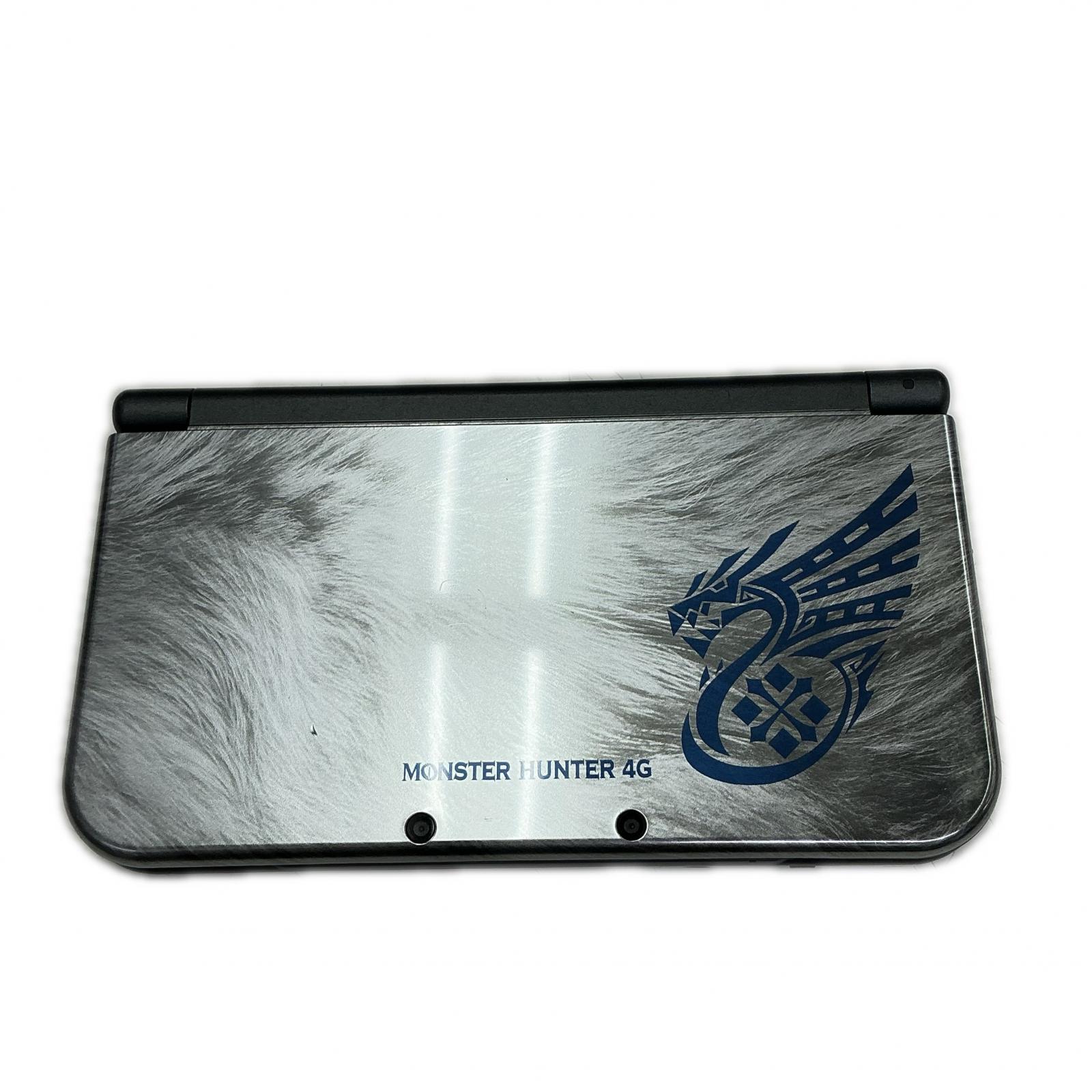 ゲームソフト シルバー New Nintendo 3DS LL モンスターハンター4G【中古】|ワットマン店