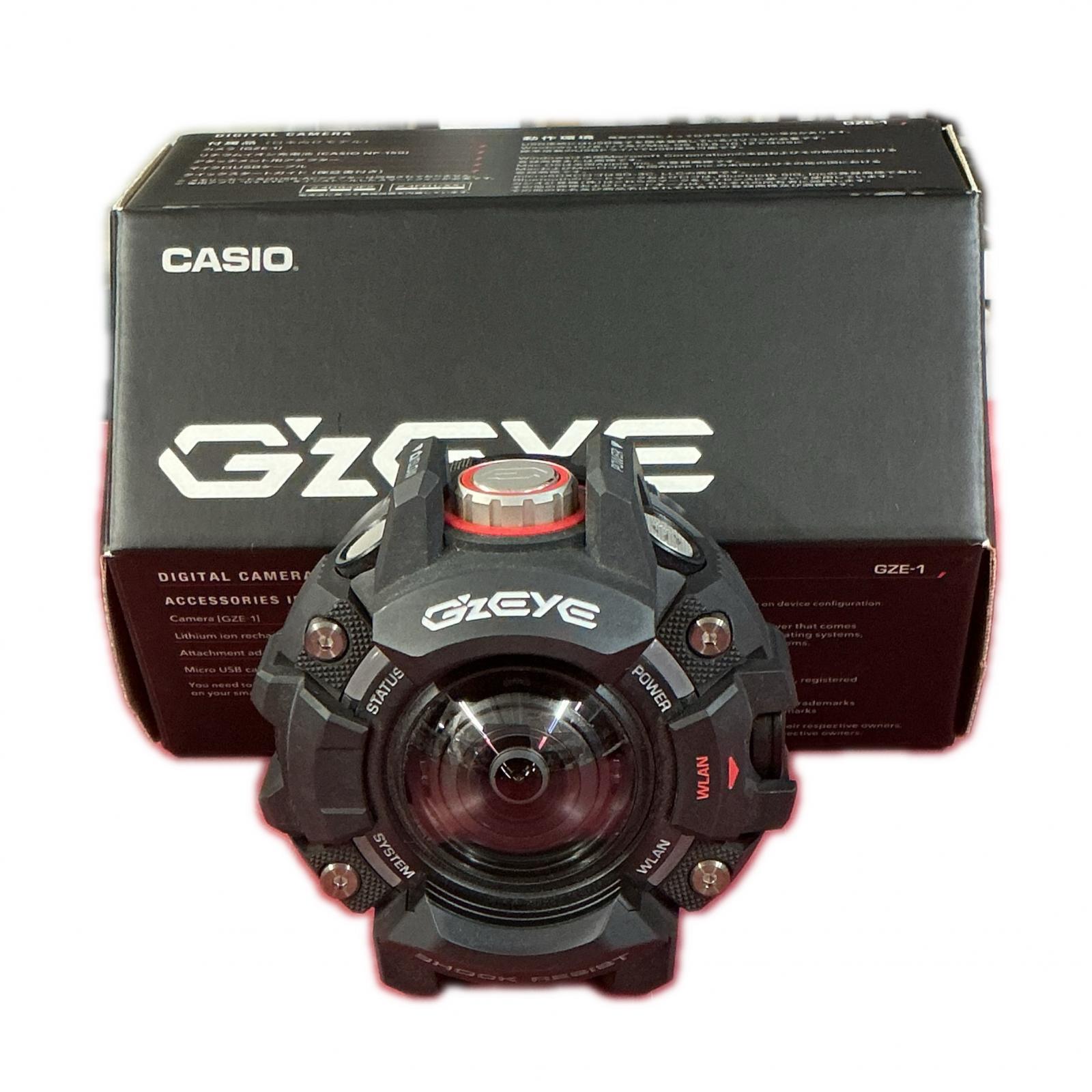 【全品ポイント10倍!要エントリー】【期間限定セール】Casio G'z EYE デジタルカメラ GZE-1 【中古】|ワットマン店
