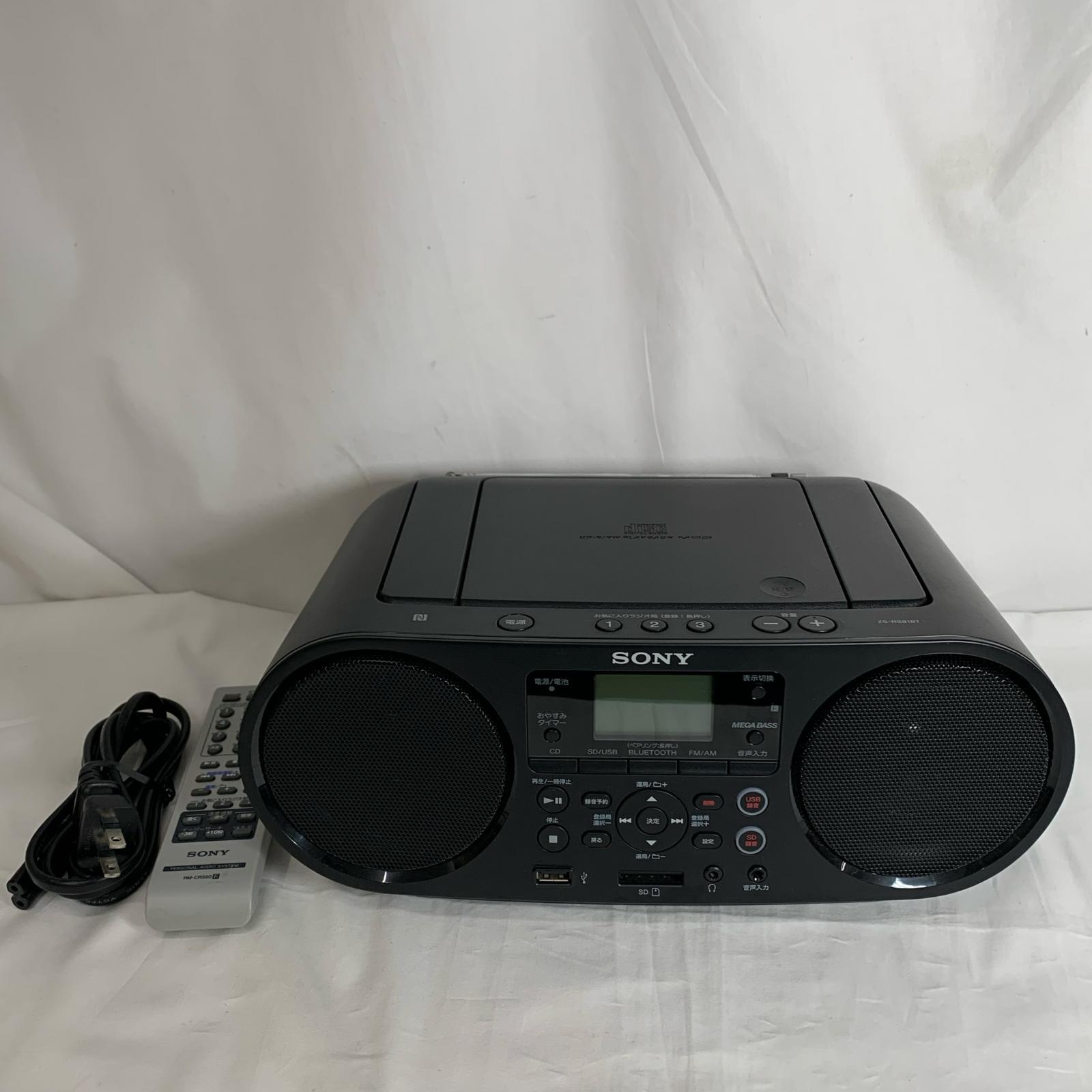 SONY CDラジオ受信機 ZS-RS81BT