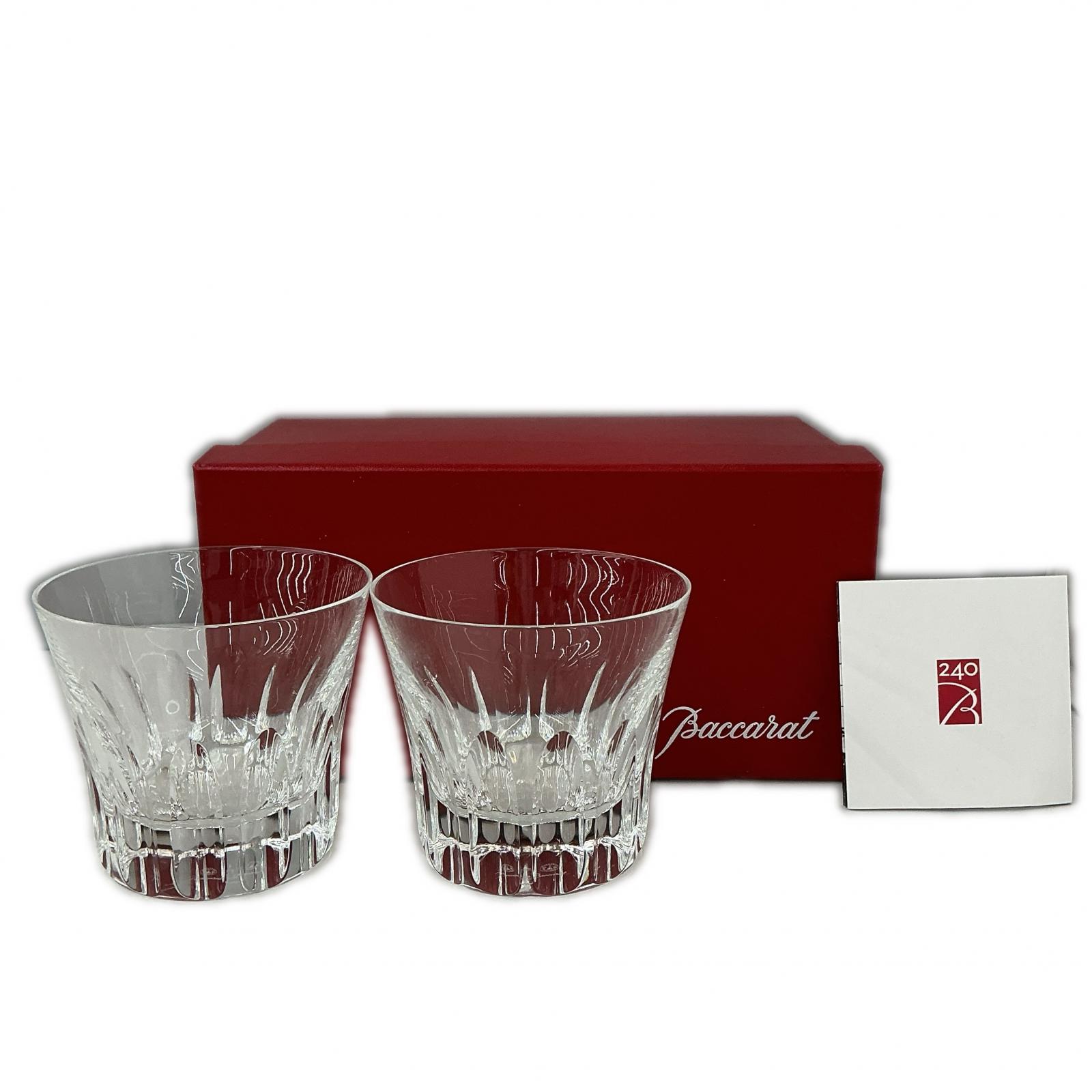 Baccarat エトナ 鍵を掛ける水呑み ありの実【中古】