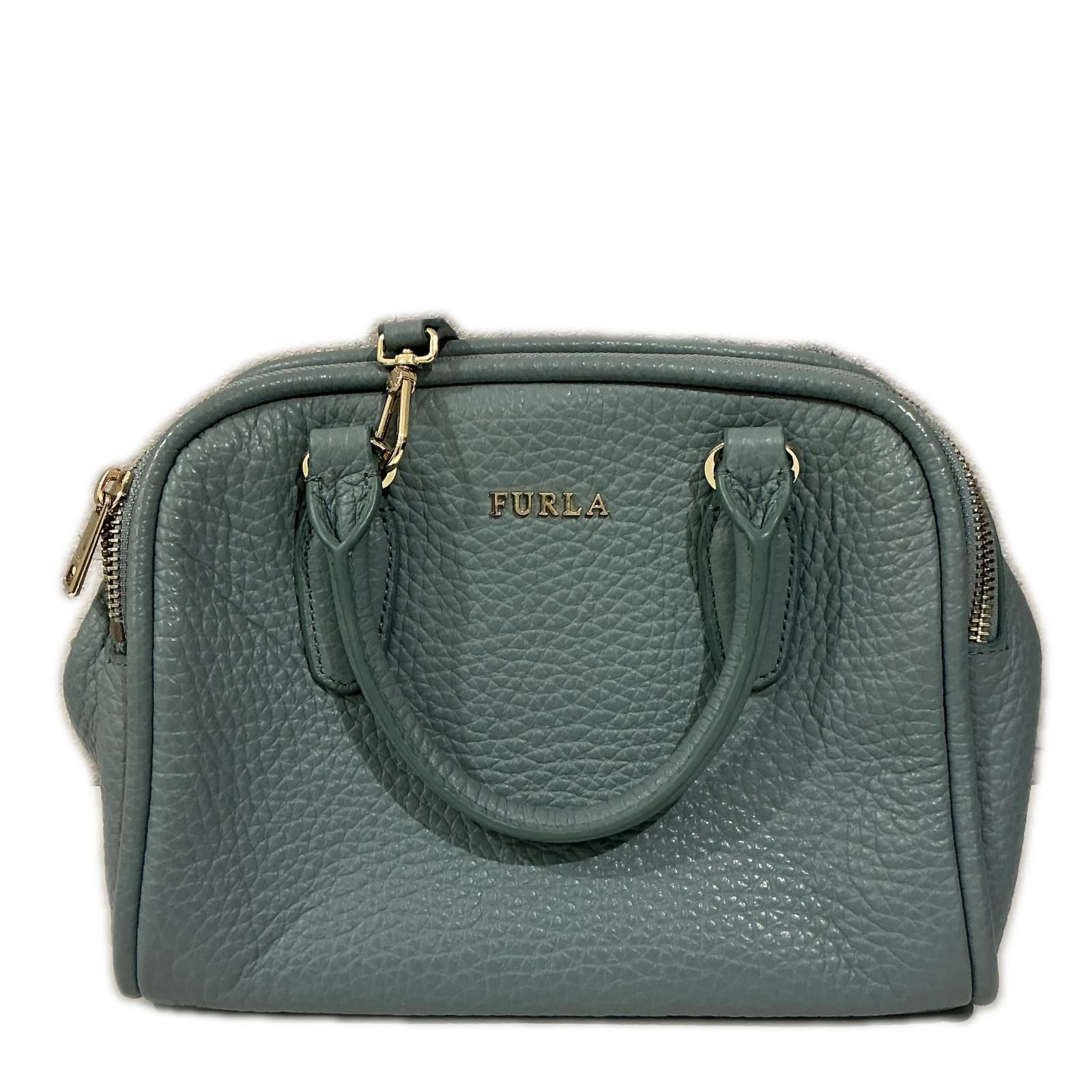 FURLA 水色 うしろ側【中古】
