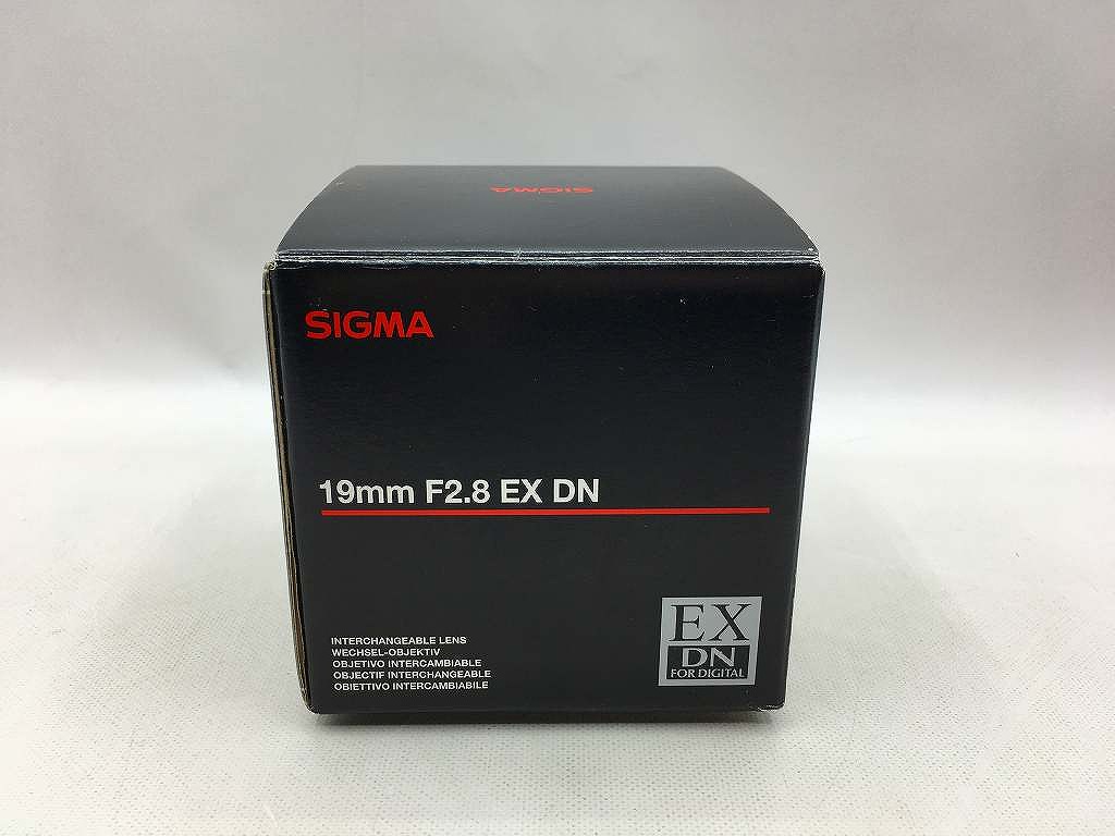 【全品ポイント10倍！要エントリー】【期間限定セール】シグマ SIGMA レンズ 19mm F2.8 EX DN ［ソニー用］ 【中古】｜ワットマン店