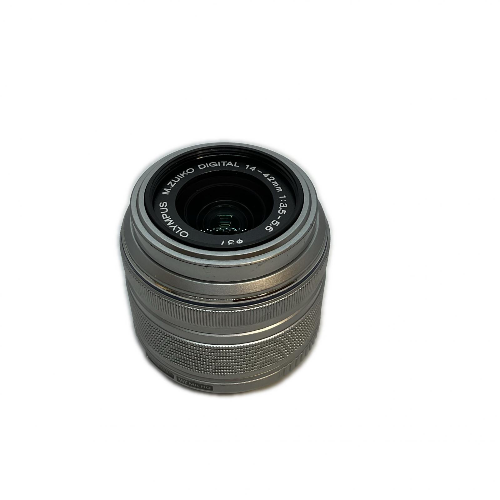 【全品ポイント10倍!要エントリー】【期間限定セール】OLYMPUS 交換レンズ M.ZUIKO DIGITAL 14-42mm F3.5-5.6 II R【中古】|ワットマン店