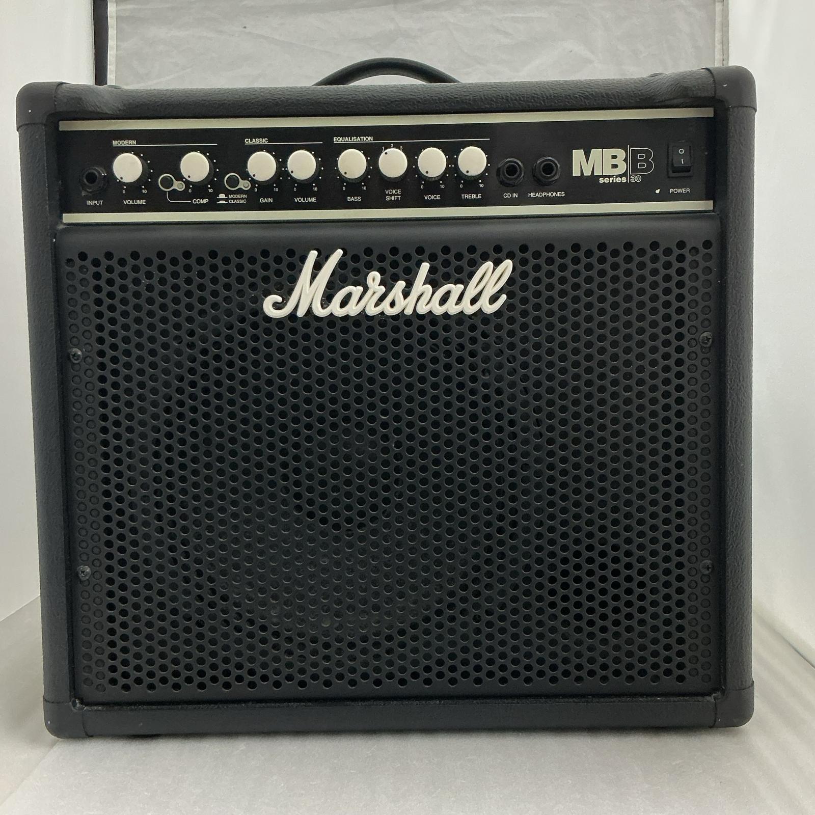 【全品ポイント10倍！要エントリー】【期間限定セール】Marshall MB30 ベースアンプ 30W ブラック【中古】｜ワットマン店