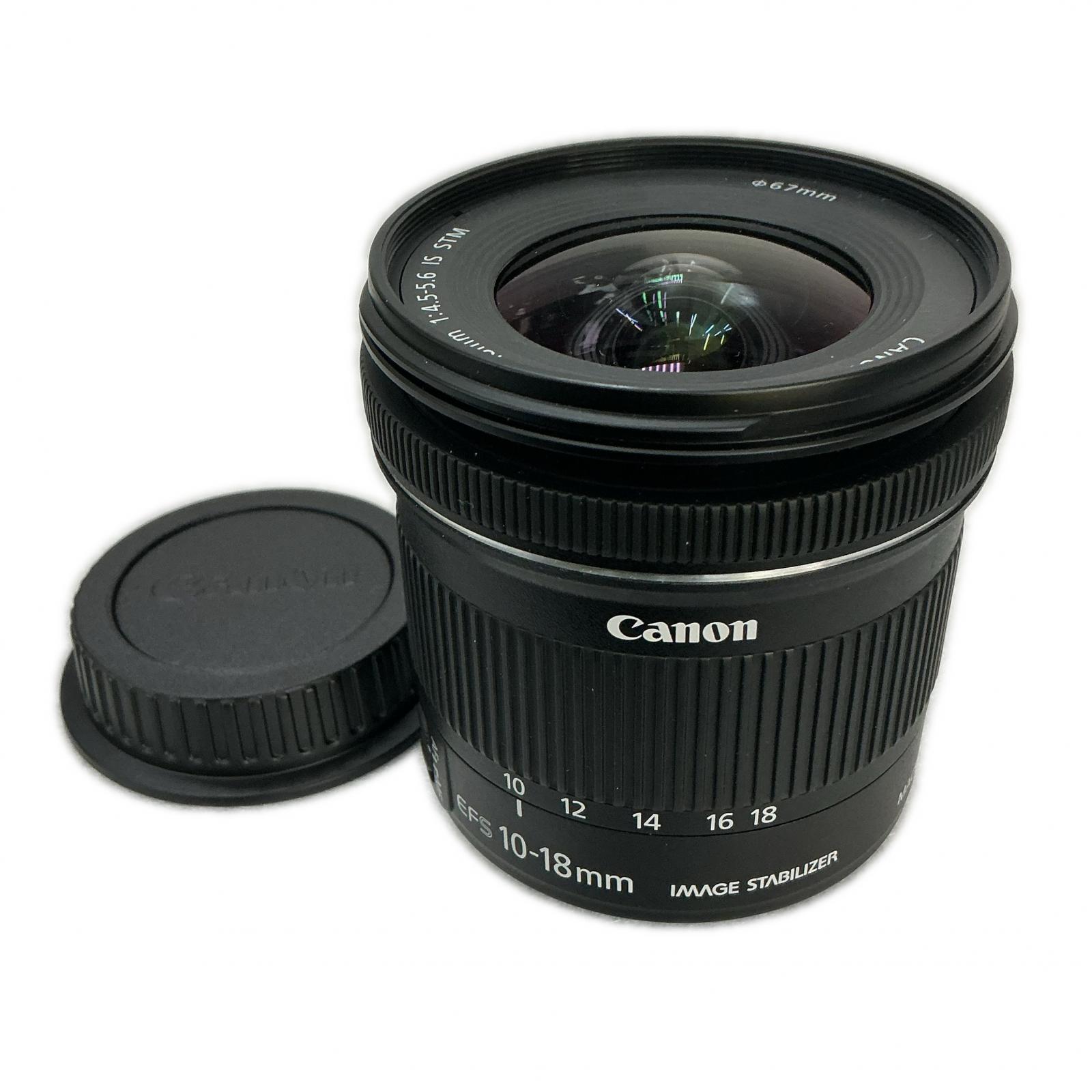 Canon Canon 交換レンズ Canon EF-S 10-18mm f/4.5-5.6 IS STM ブラック【中古】｜ワットマン店
