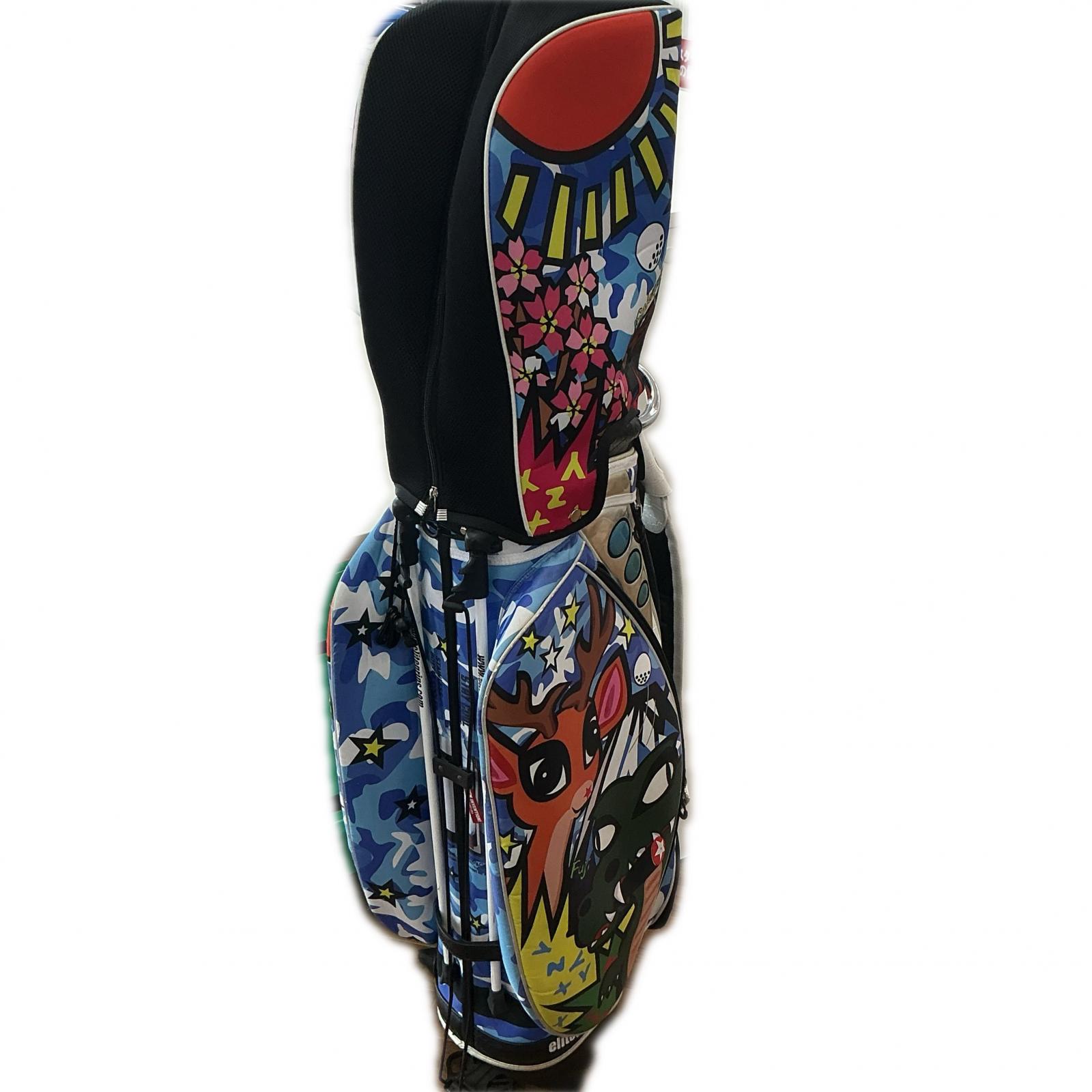 【全品ポイント10倍!要エントリー】elite grips キャディバッグ カラフル【中古】|ワットマン店