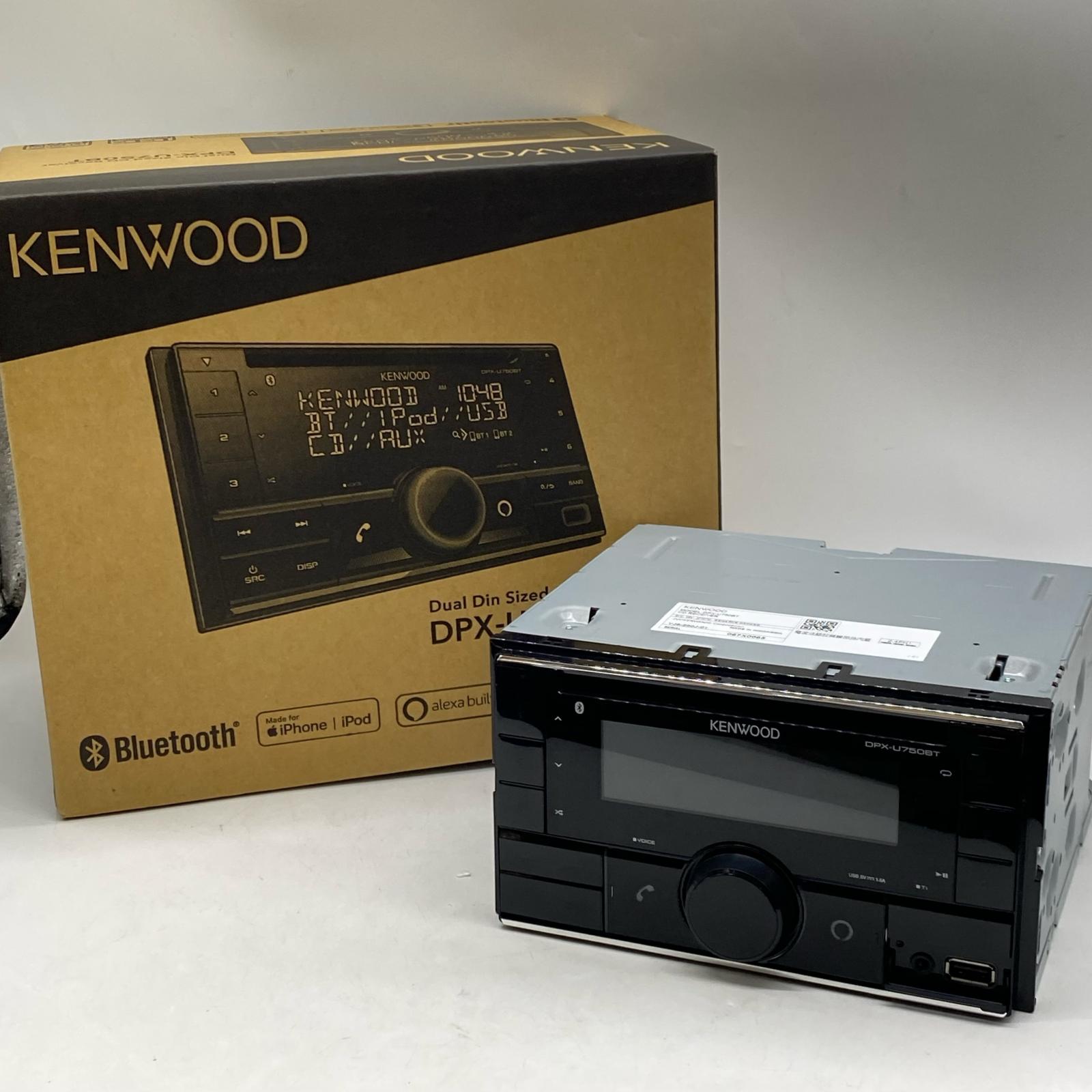 【全品ポイント10倍！要エントリー】KENWOOD　カーオーディオ　 DPX-U750BT 【中古】｜ワットマン店