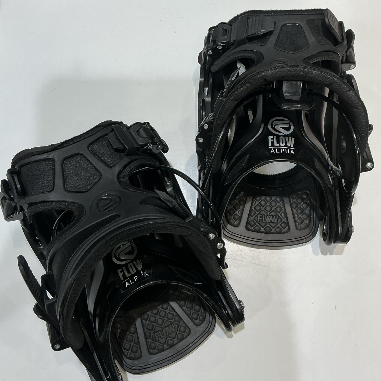 FLOW ウィンタースポーツ ALPHA スノーボード用バインディング【中古】｜ワットマン店