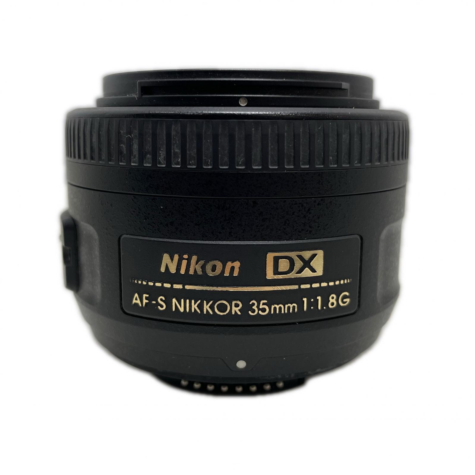 【全品ポイント10倍！要エントリー】【ジャンク】 交換レンズ Nikon AF-S DX NIKKOR 35mm F1.8G【中古】｜ワットマン店