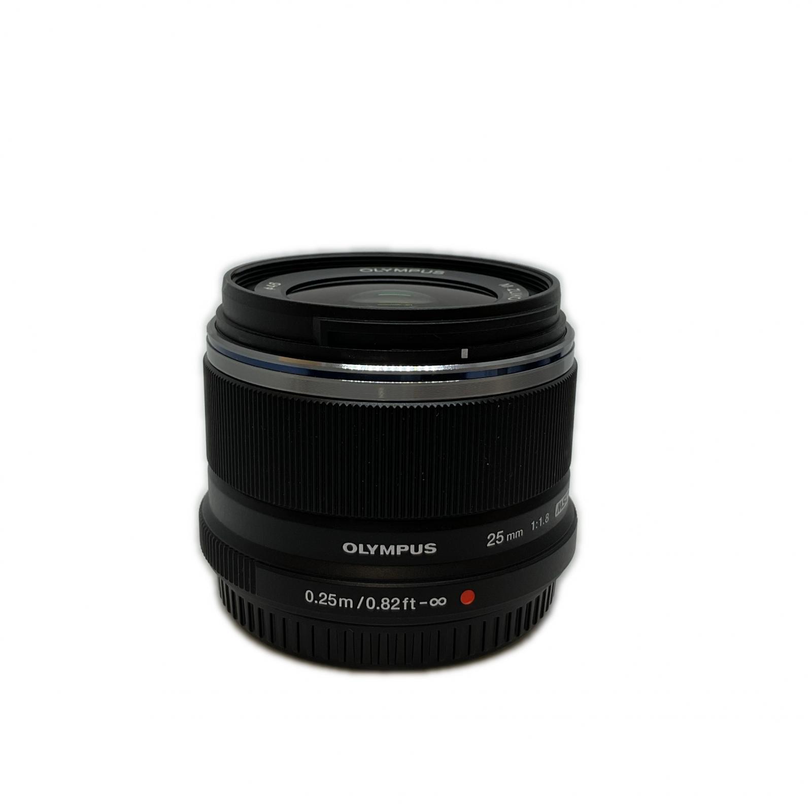 【全品ポイント10倍!要エントリー】OLYMPUS 交換レンズ M.Zuiko Digital 25mm F1.8 ブラック【中古】|ワットマン店