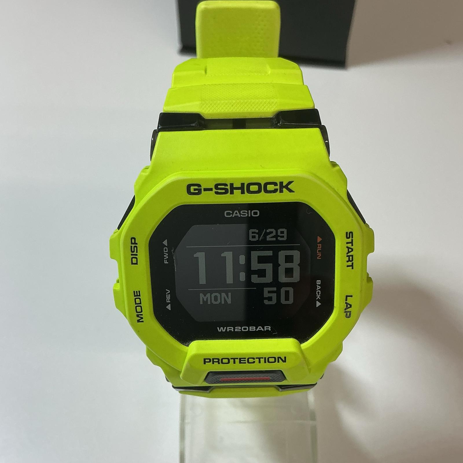 【全品ポイント10倍！要エントリー】CASIO G-SQUAD GBD-200-9JF イエロー【中古】｜ワットマン店