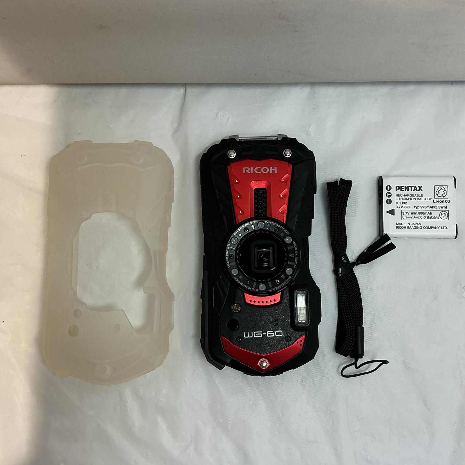 【全品ポイント10倍！要エントリー】RICOH デジタルカメラ WG-60【中古】｜ワットマン店