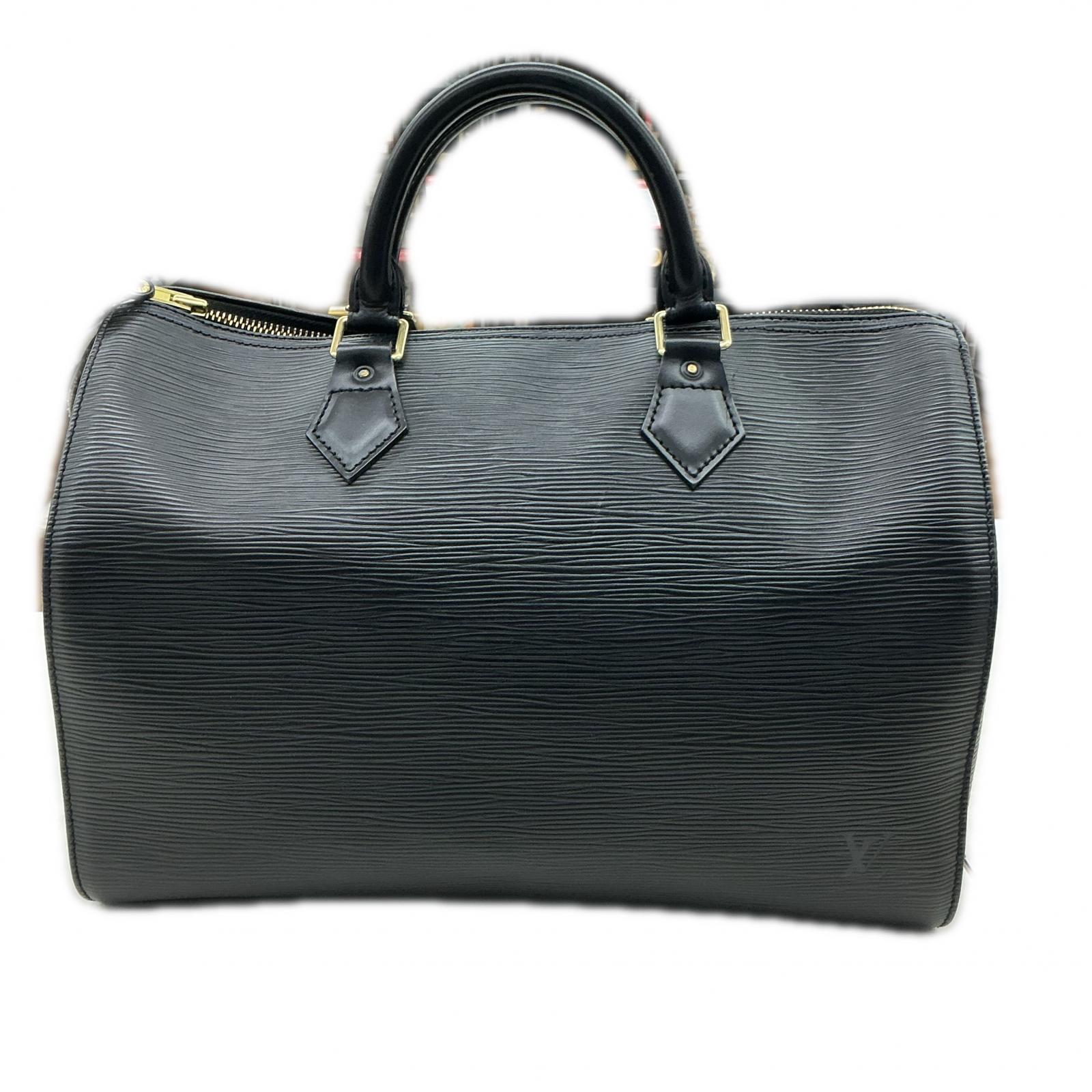 【全品ポイント10倍！要エントリー】ルイ・ヴィトン LOUIS VUITTON ボストンバッグ M59022 エピレザー ブラック M59022【中古】｜ワットマン店