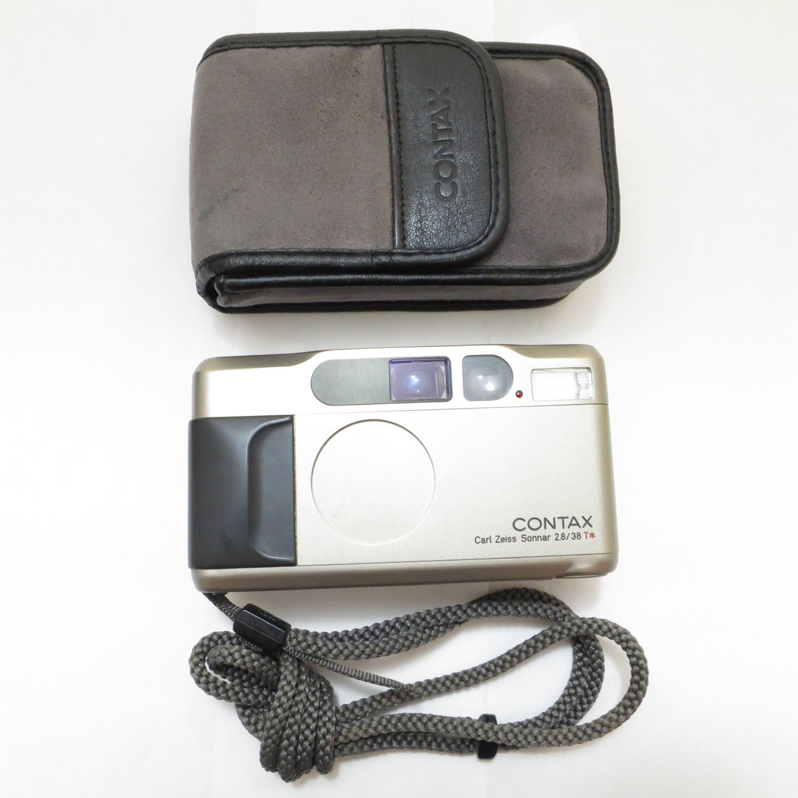 【全品ポイント10倍！要エントリー】コンタックス CONTAX コンパクトフィルムカメラ T2　DATA BACK付き｜ワットマン店