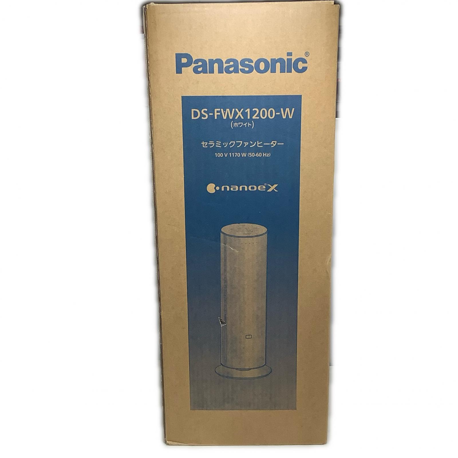 【全品ポイント10倍！要エントリー】Panasonic Hot&Cool セラミックファンヒーター DS-FWX1200【中古】｜ワットマン店 8,910円