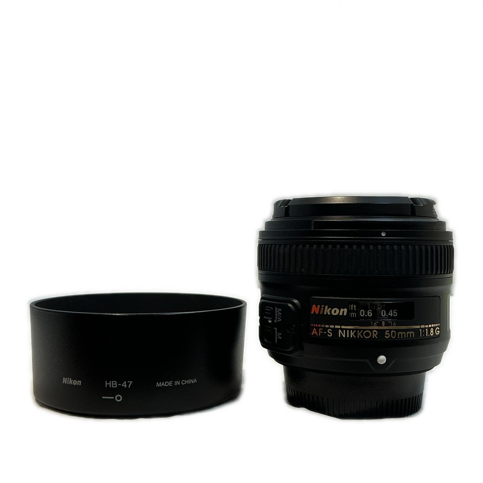 【全品ポイント10倍！要エントリー】Nikon AF-S NIKKOR 50mm f/1.8【中古】｜ワットマン店