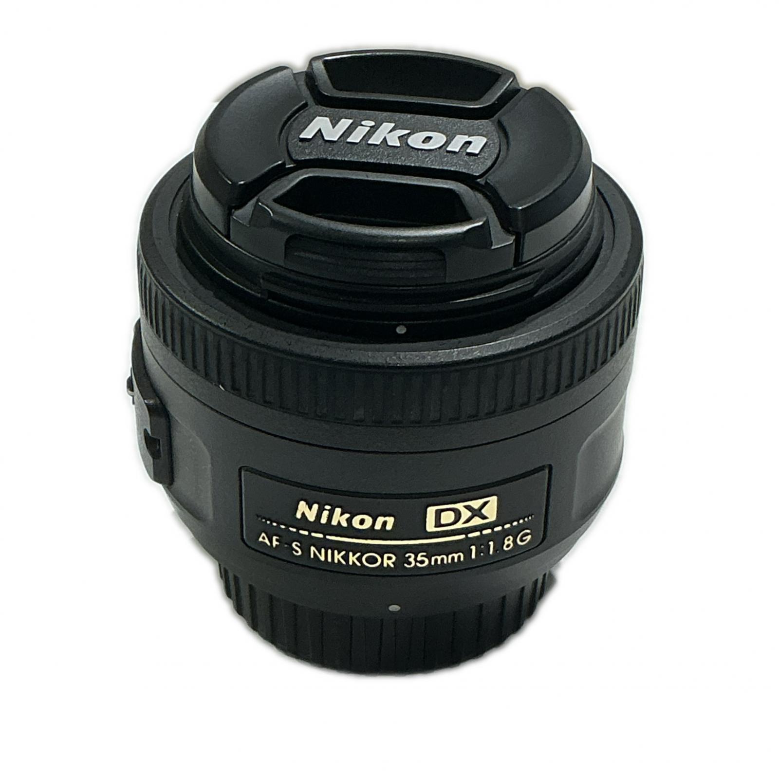 【全品ポイント10倍！要エントリー】NIKKOR NIKKOR 交換レンズ AF-S DX NIKKOR 35mm f/1.8G【中古】｜ワットマン店