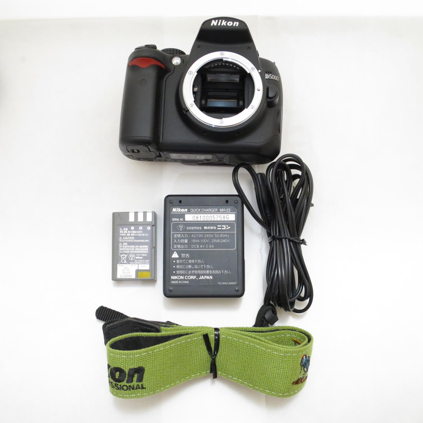 【全品ポイント10倍！要エントリー】ニコン Nikon デジタル一眼レフ D5000｜ワットマン店