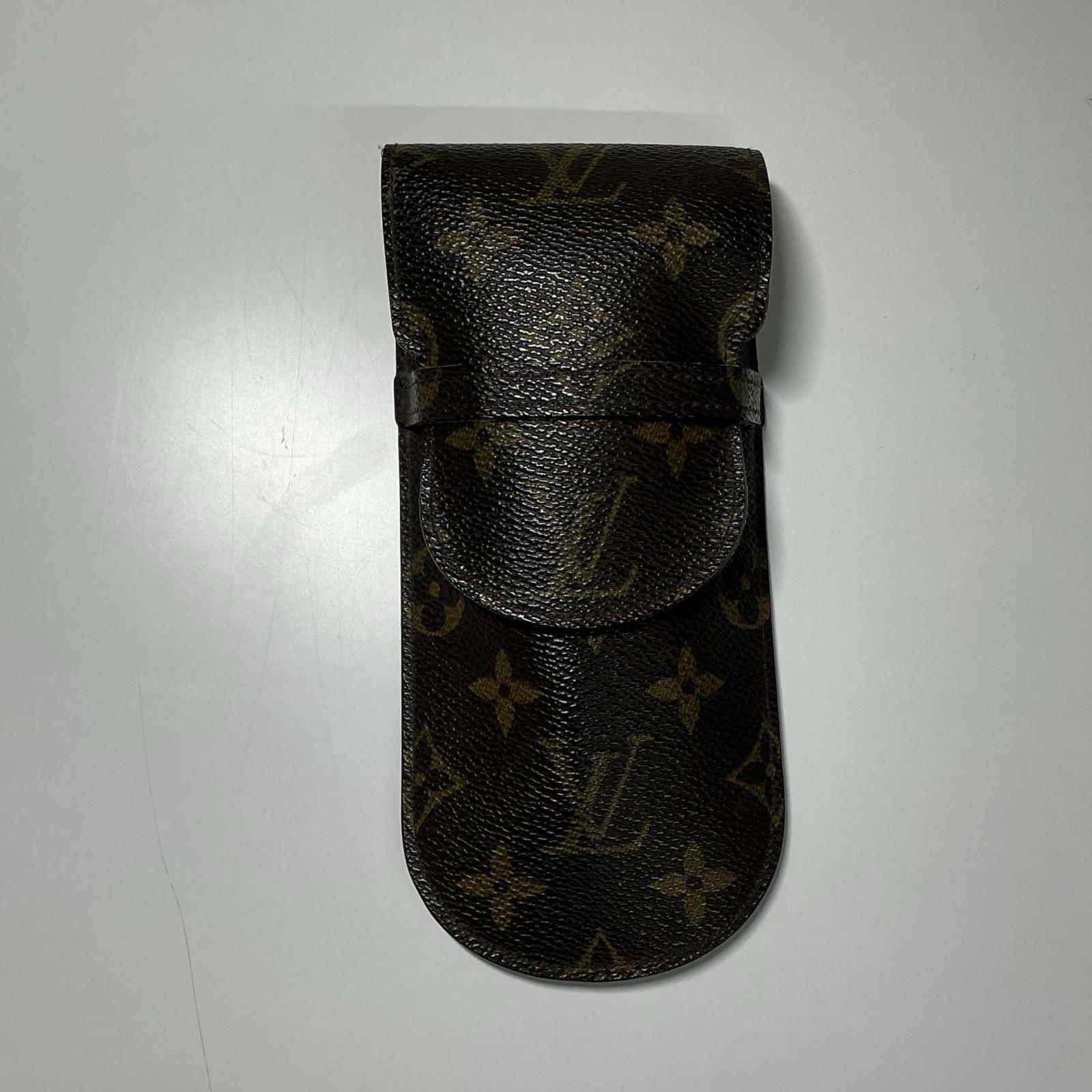 【全品ポイント10倍！要エントリー】LOUIS VUITTON M62970 ルイ・ヴィトン モノグラム柄メガネケース エテュイ・リュネット ラバ【中古】｜ワットマン店