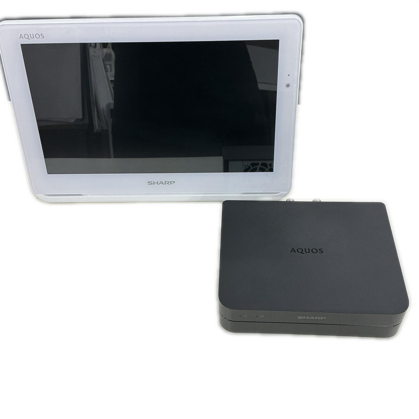 【全品ポイント10倍!要エントリー】テレビ 2T-C12AF/ポータブルテレビAQUOS ホワイト【中古】|ワットマン店