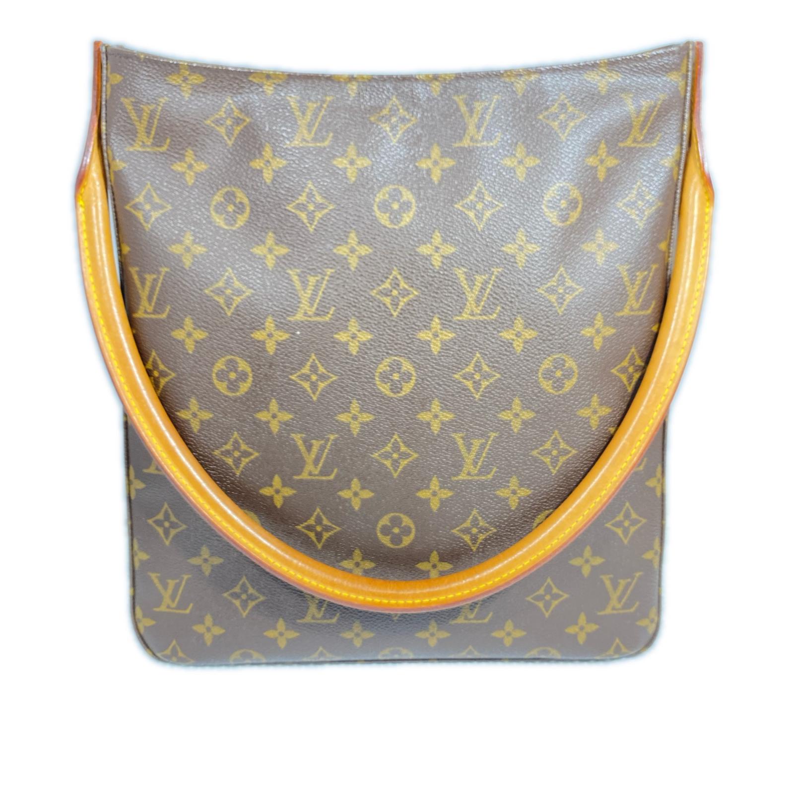 【全品ポイント10倍！要エントリー】ルイ・ヴィトン LOUIS VUITTON ルーピングGM ショルダーバッグ M51145 ブラウン【中古】｜ワットマン店