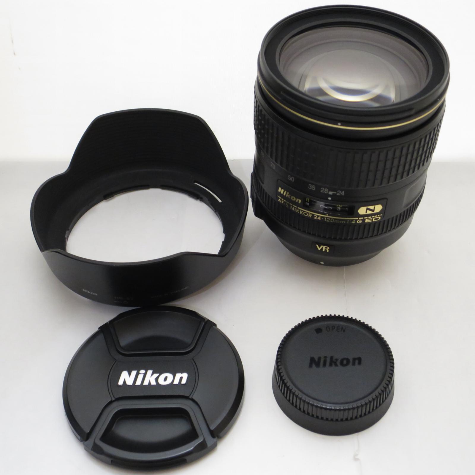 【全品ポイント10倍！要エントリー】ニコン　Nikon　フルサイズ対応Fマウント用ズームレンズ　AF-S NIKKOR 24-120mm f/4G ED VR｜ワットマン店